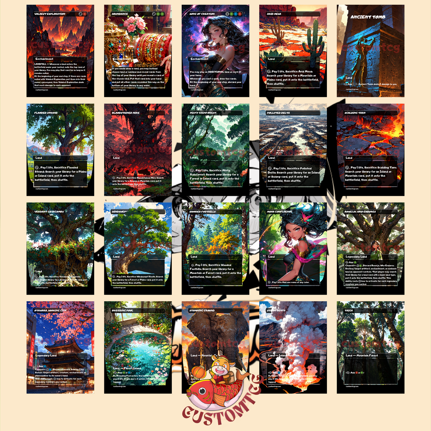 Flubs Framebreak Commander Deck
