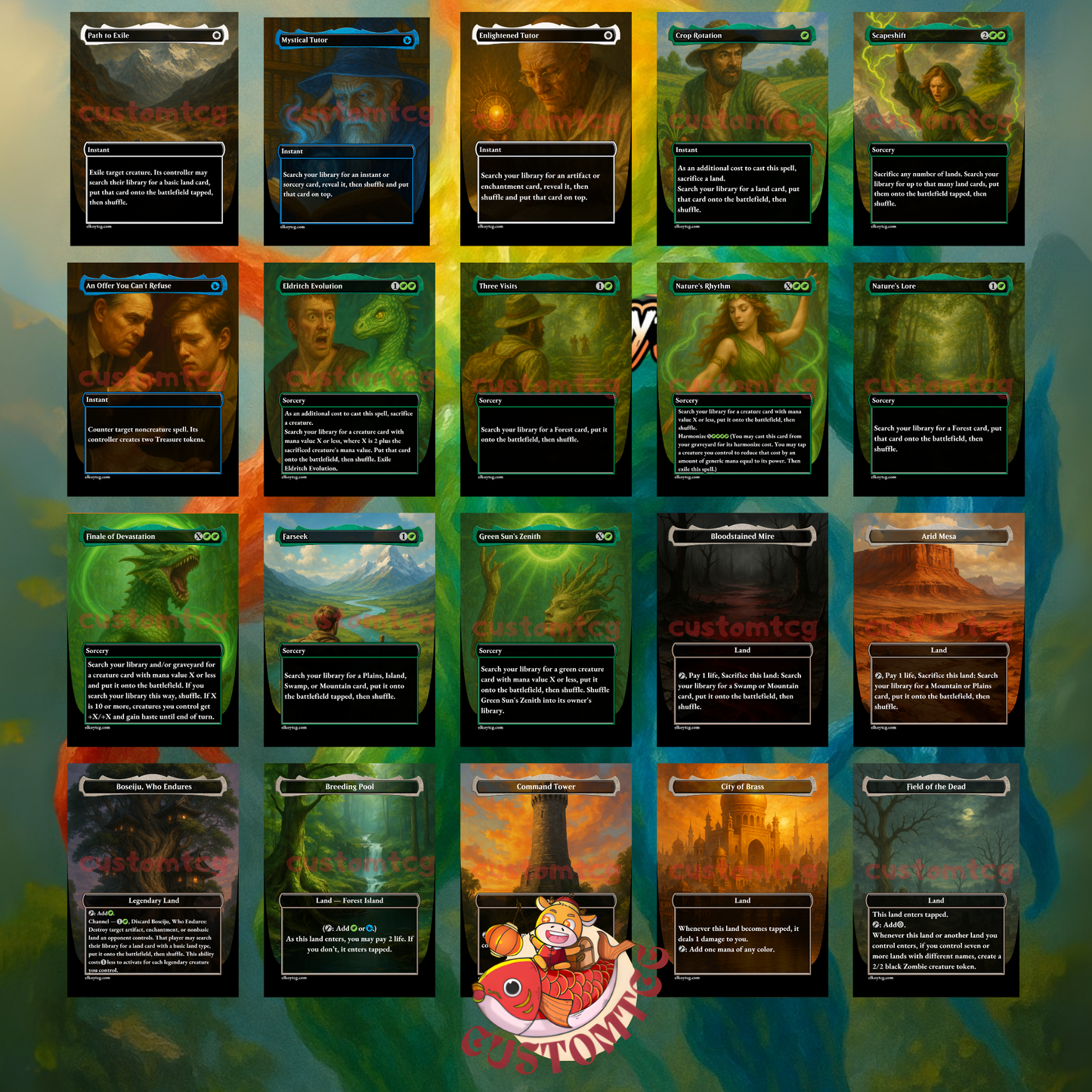 Omnath, Locus of Creation Custom Deck