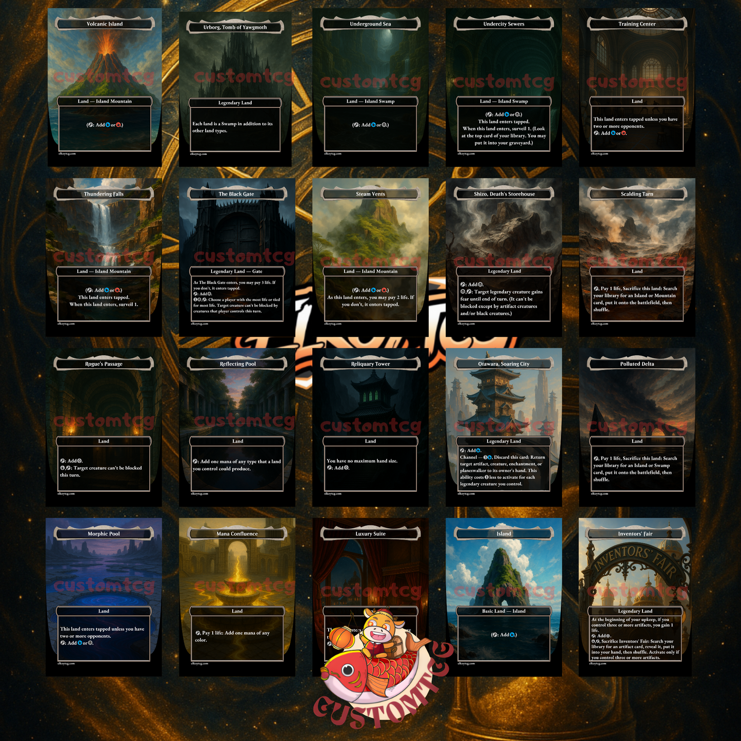 Obeka, Splitter of Seconds Custom Deck