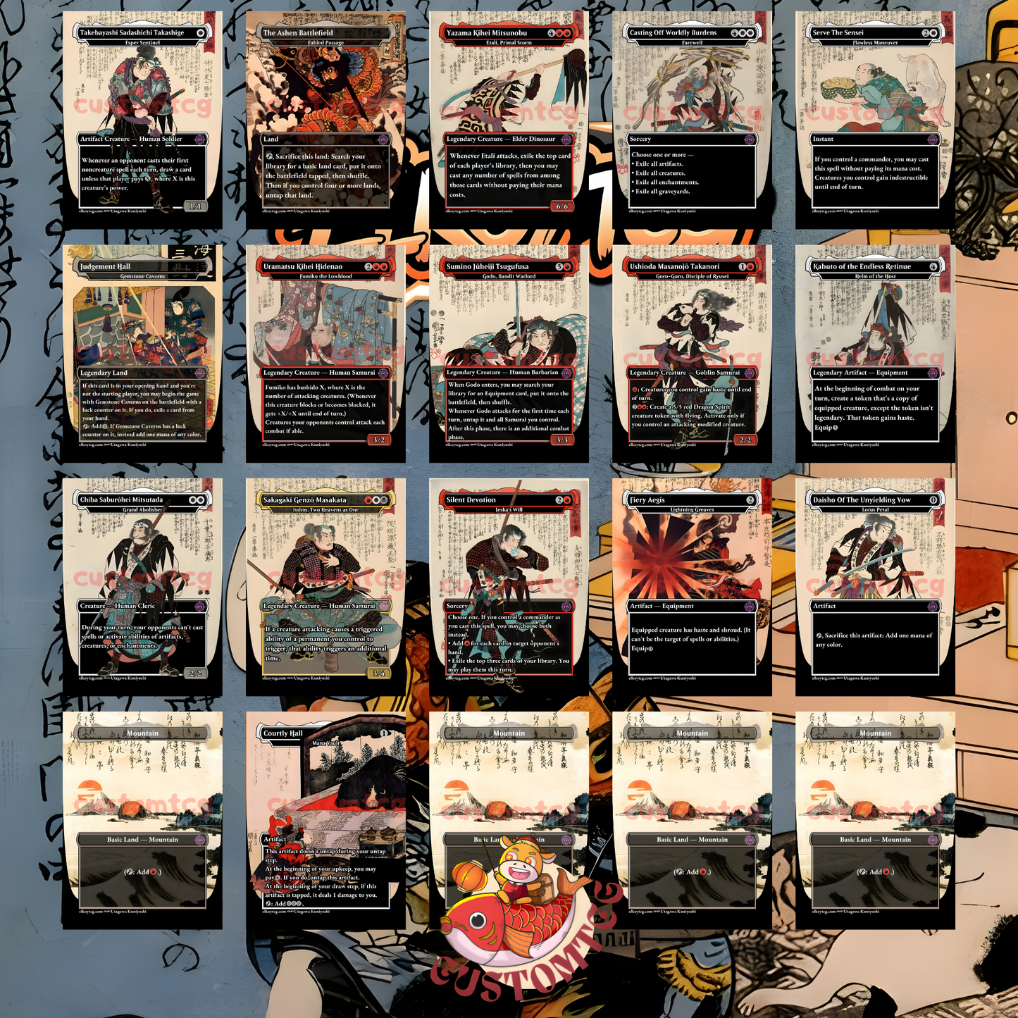 Samurai Custom Deck