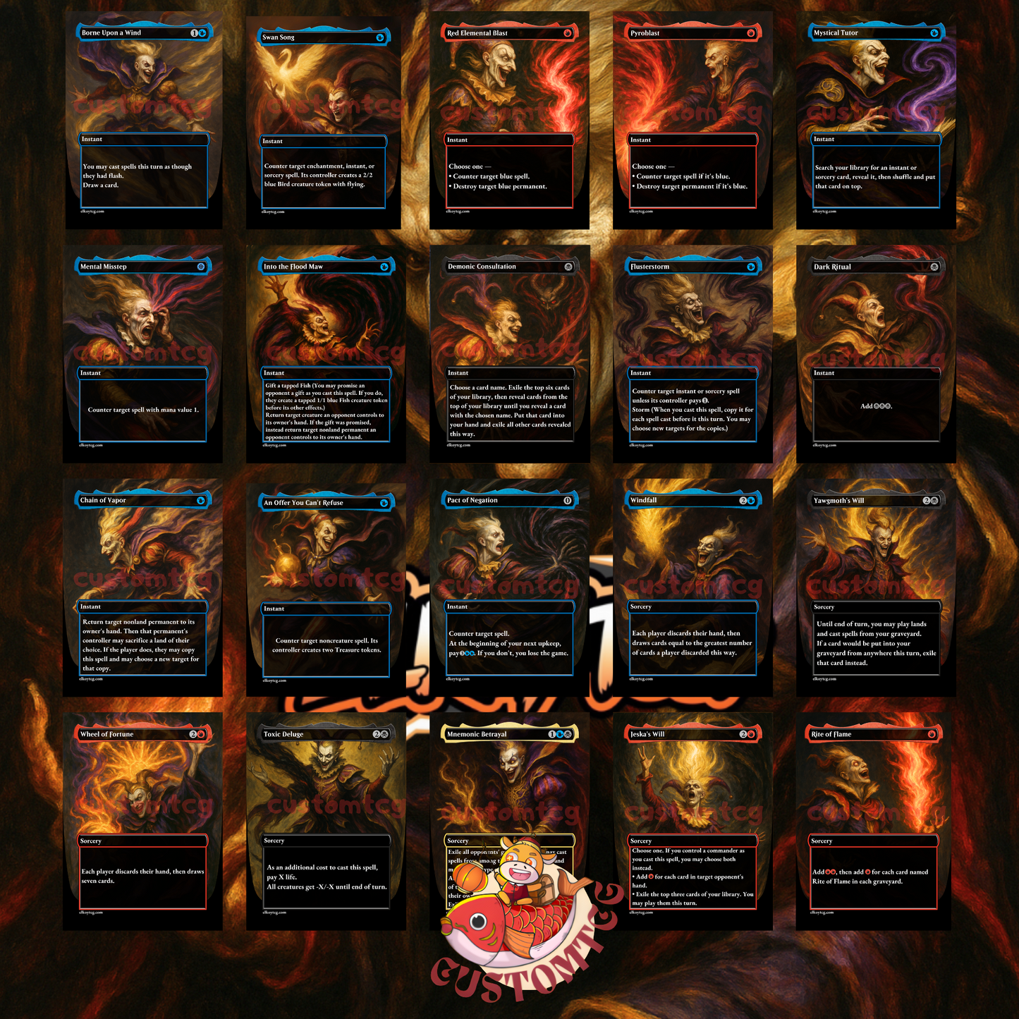 Kefka, Court Mage — Custom Deck