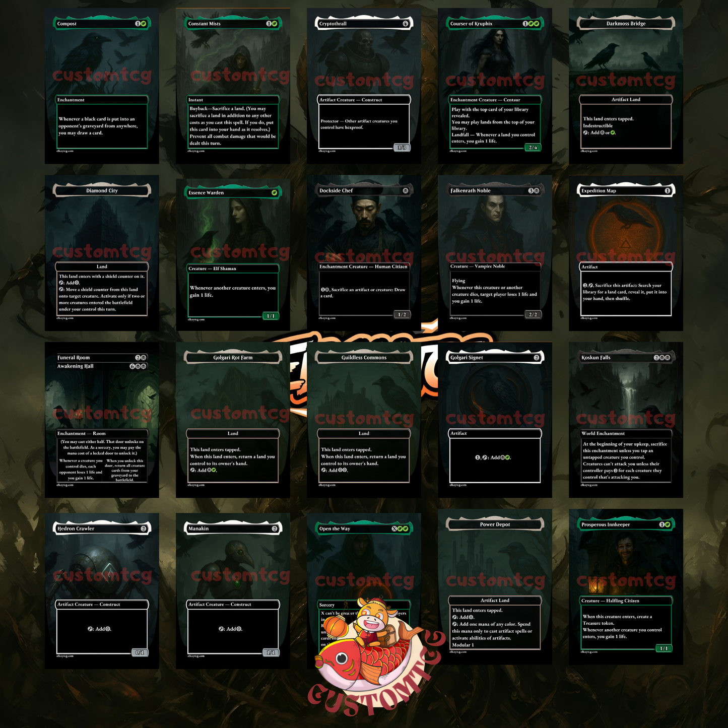 Redmaw – Custom Deck