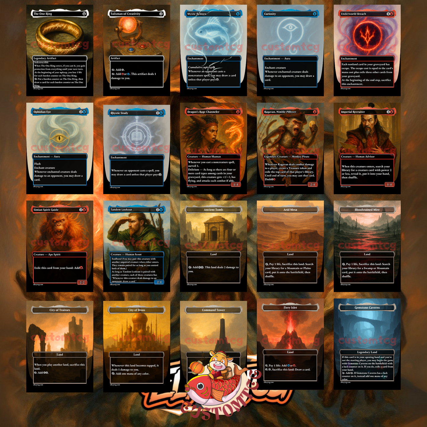Vivi Ornitier Custom Deck