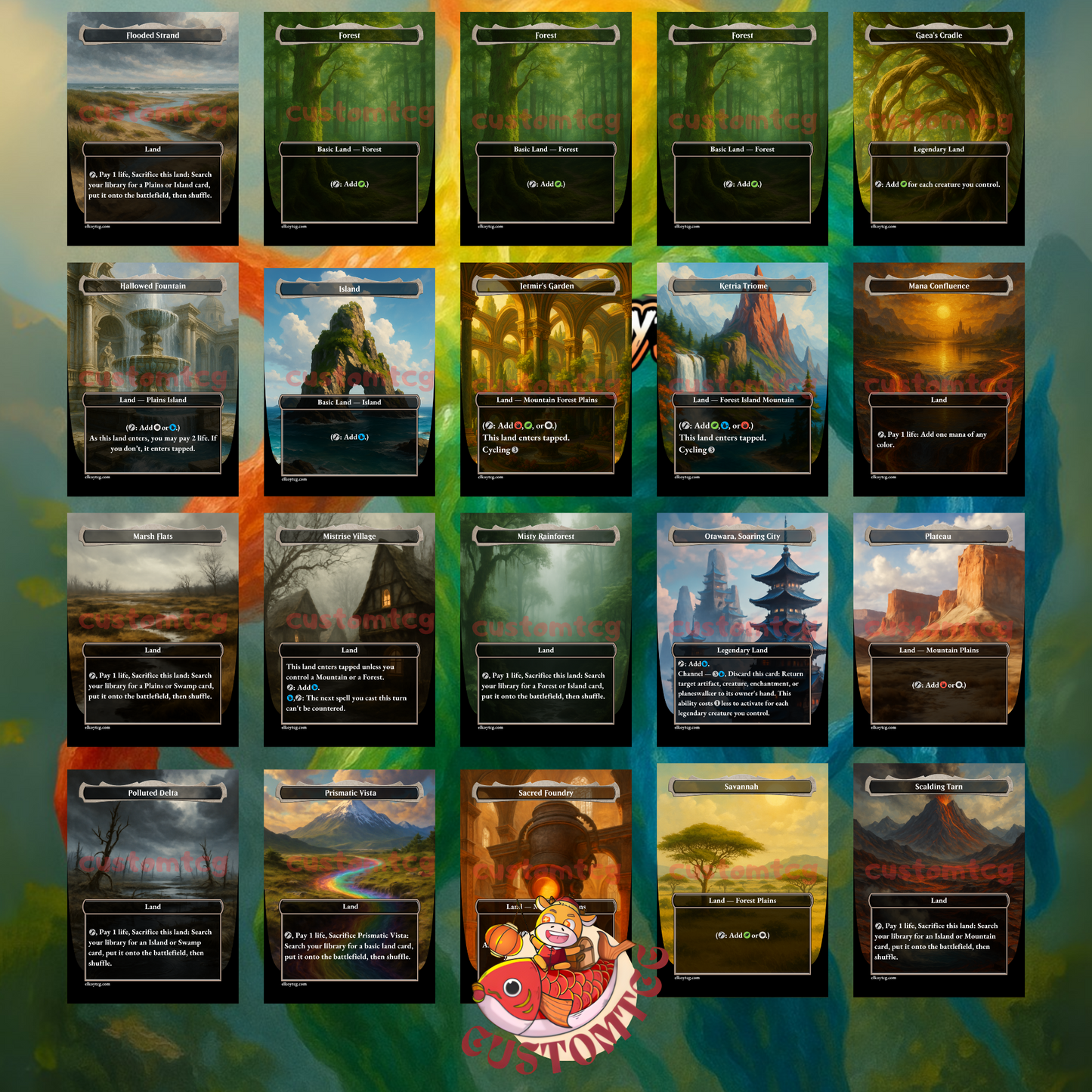 Omnath, Locus of Creation Custom Deck