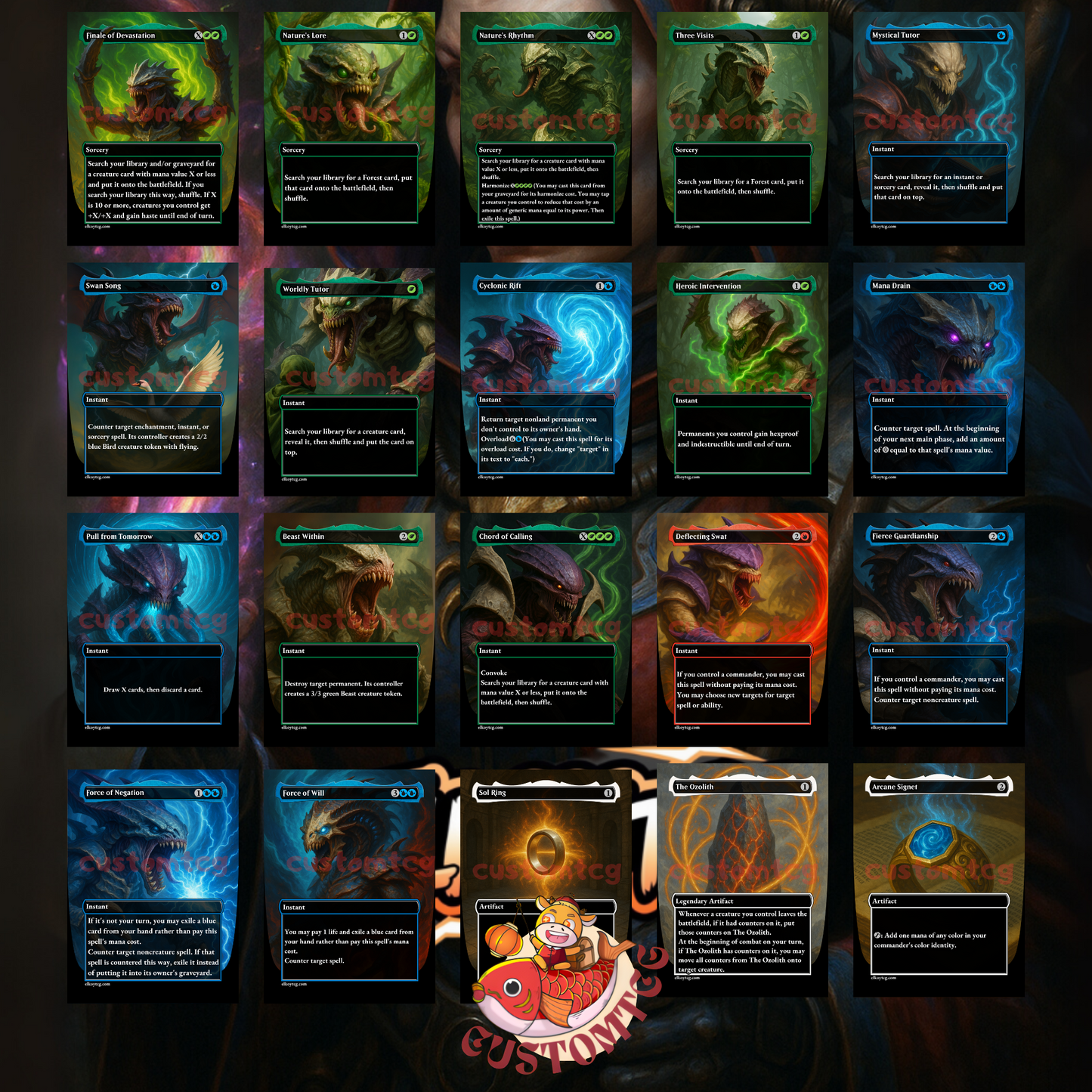 Magus Lucea Kane Custom Deck