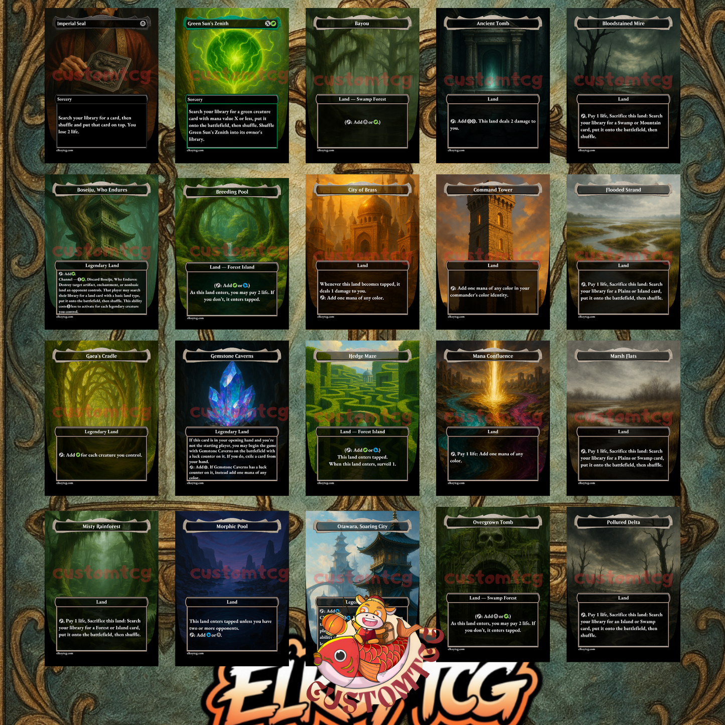 Teval, the Balanced Scale Custom Deck