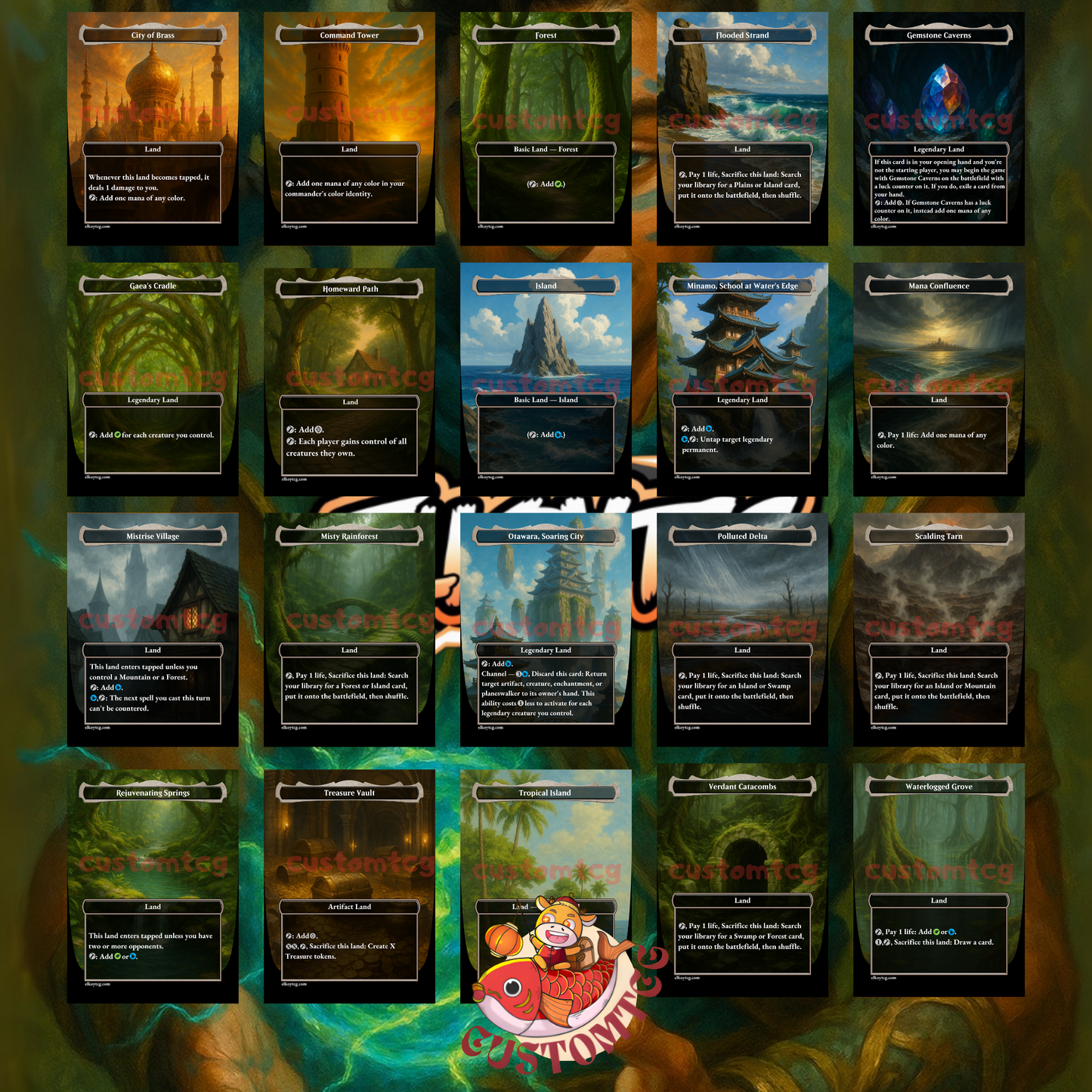 Kinnan, Bonder Prodigy Custom Deck