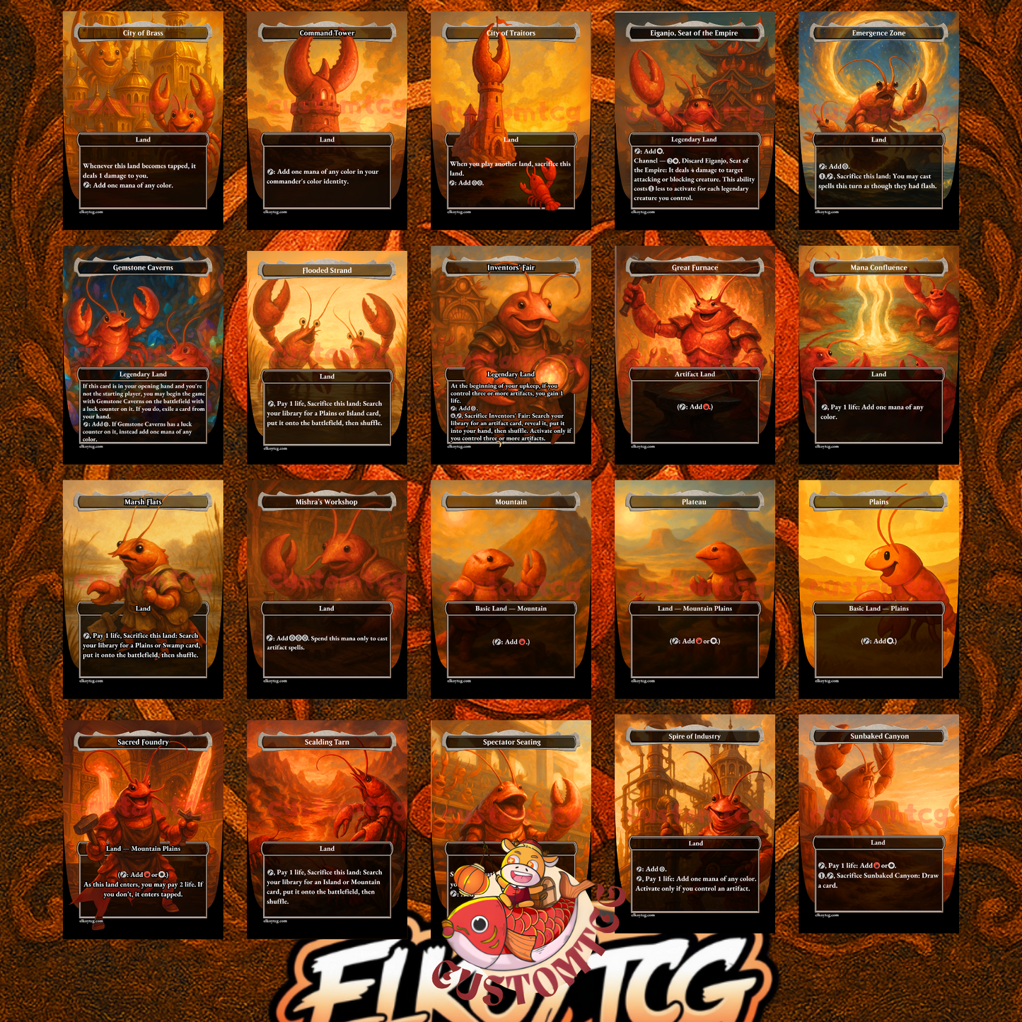 Ragost - Lobster Custom Commander Deck