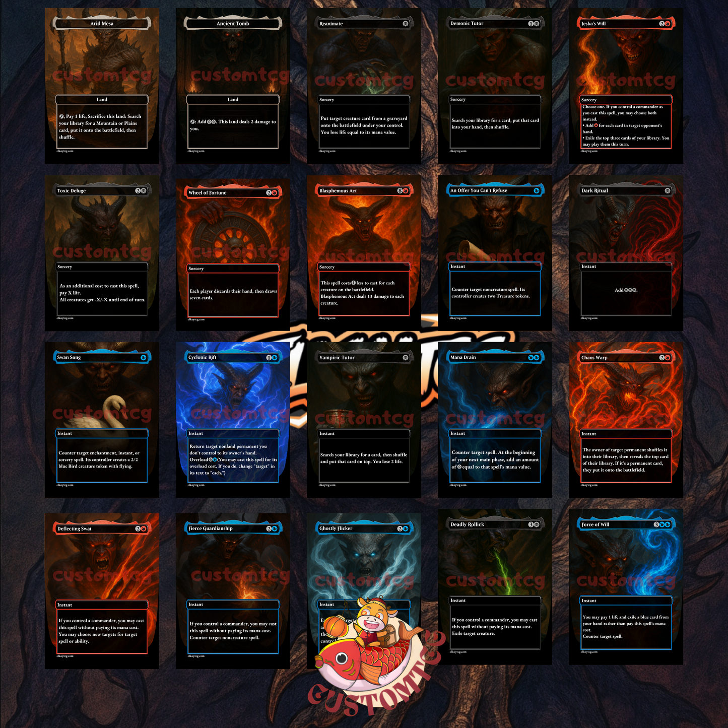 Be'lakor, the Dark Master Custom Deck