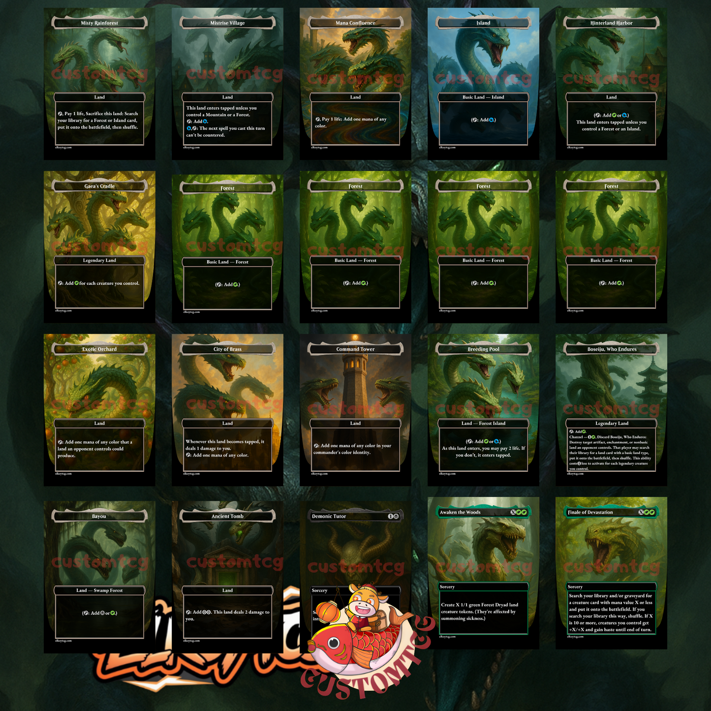 Zaxara, the Exemplary Custom Deck