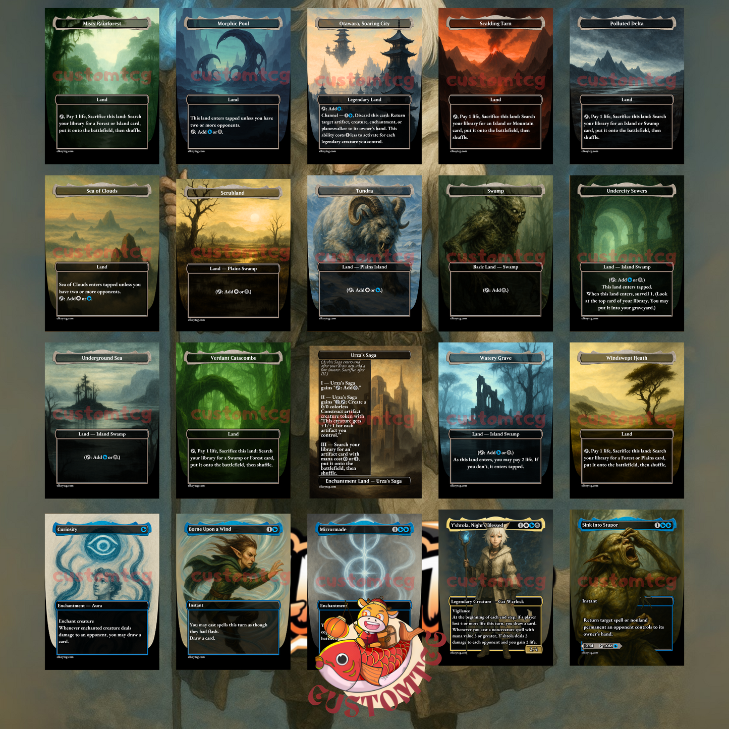Y'shtola, Night's Blessed Custom Deck