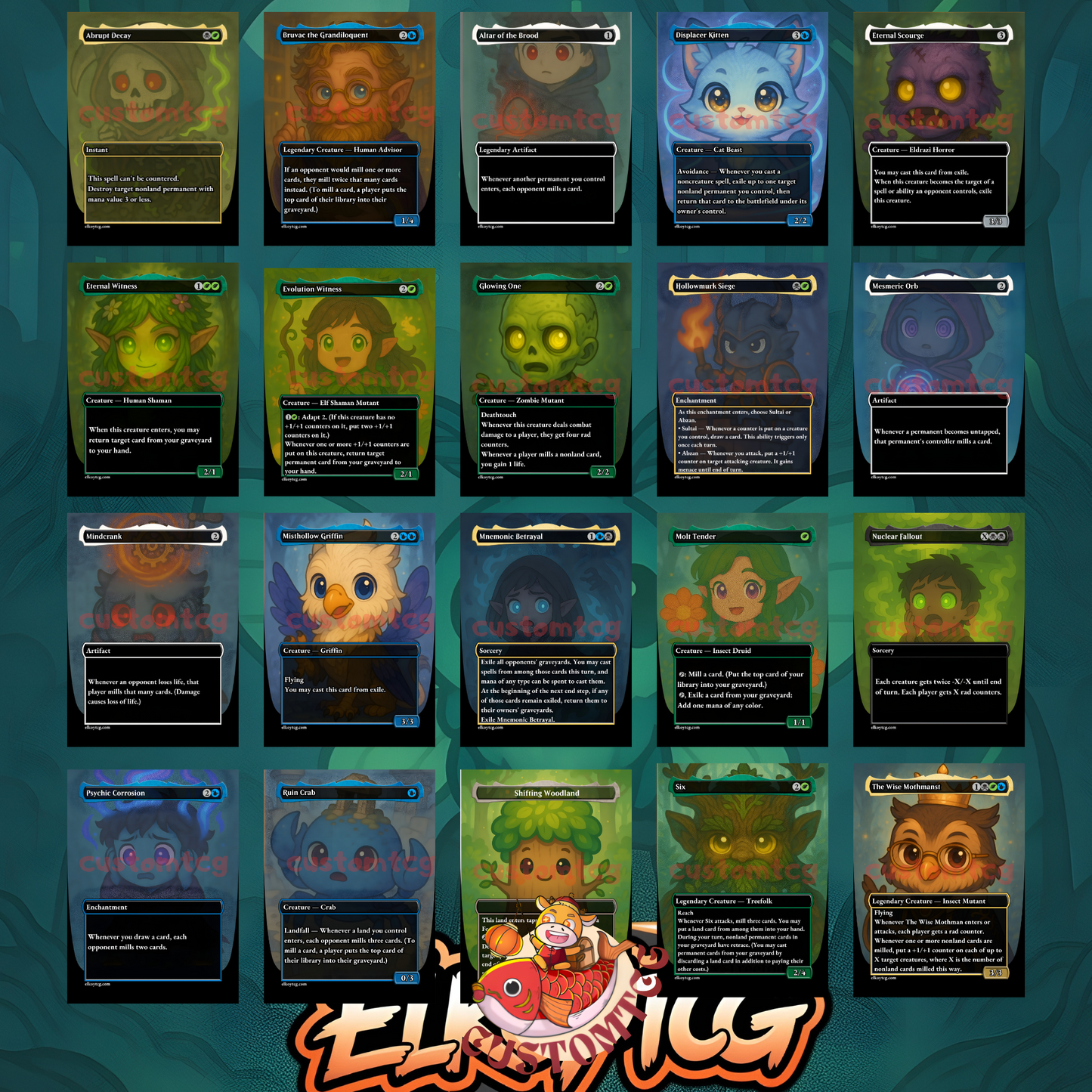 The Wise Mothman Custom Deck