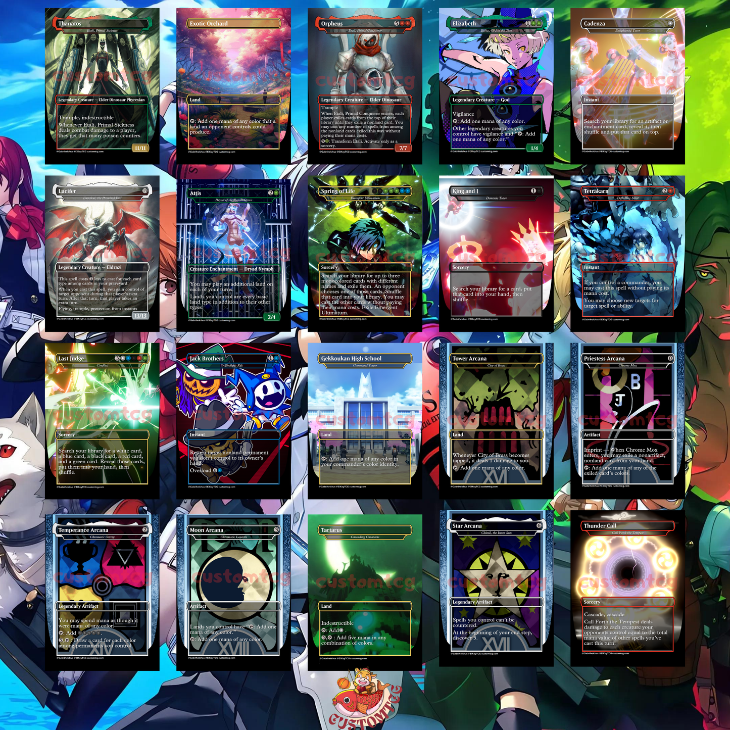 PERSONA Commander Deck