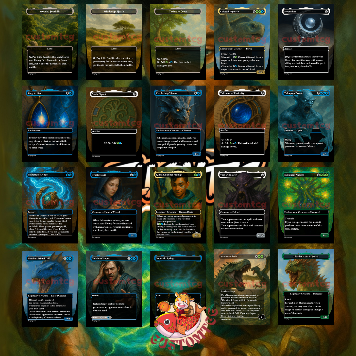 Kinnan, Bonder Prodigy Custom Deck
