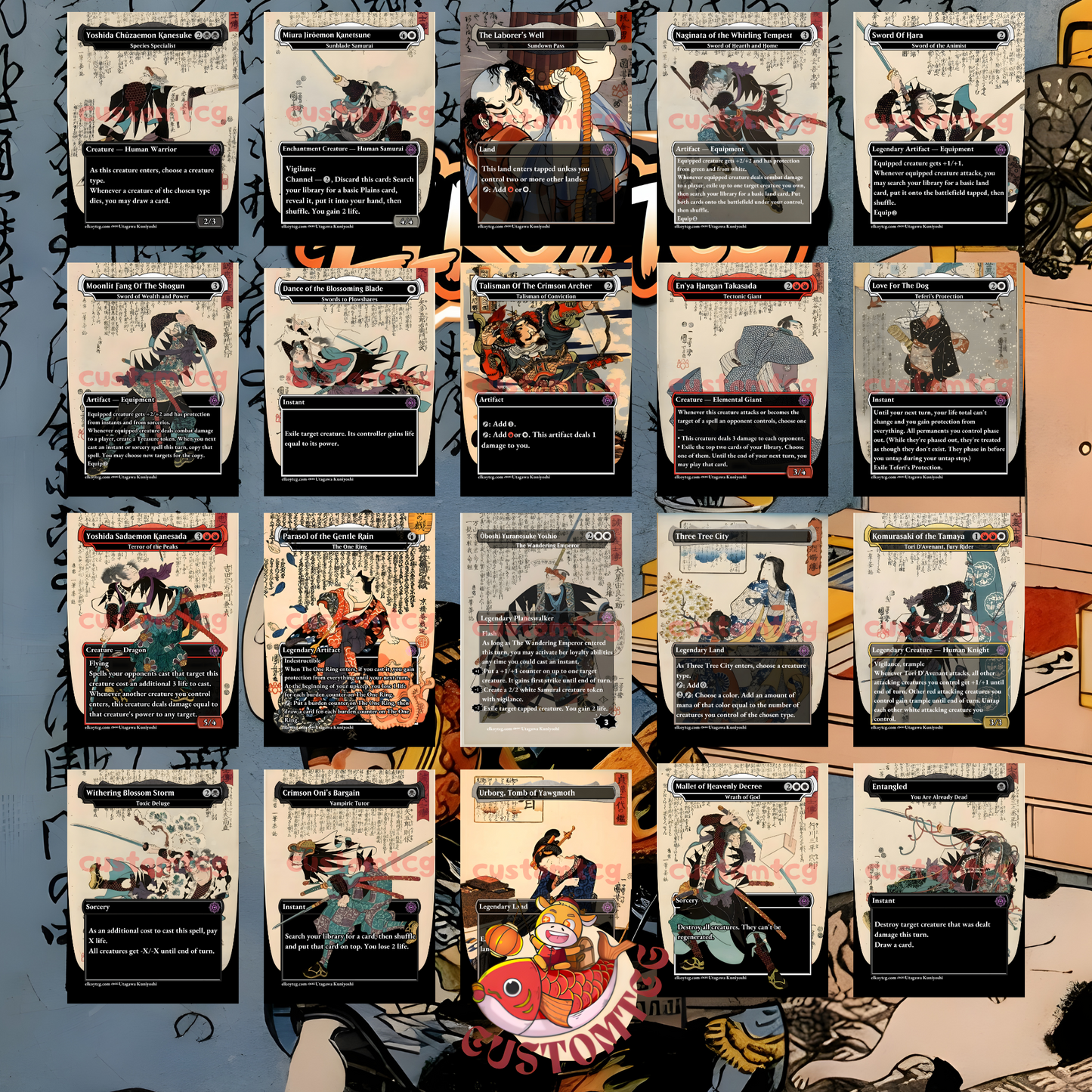 Samurai Custom Deck