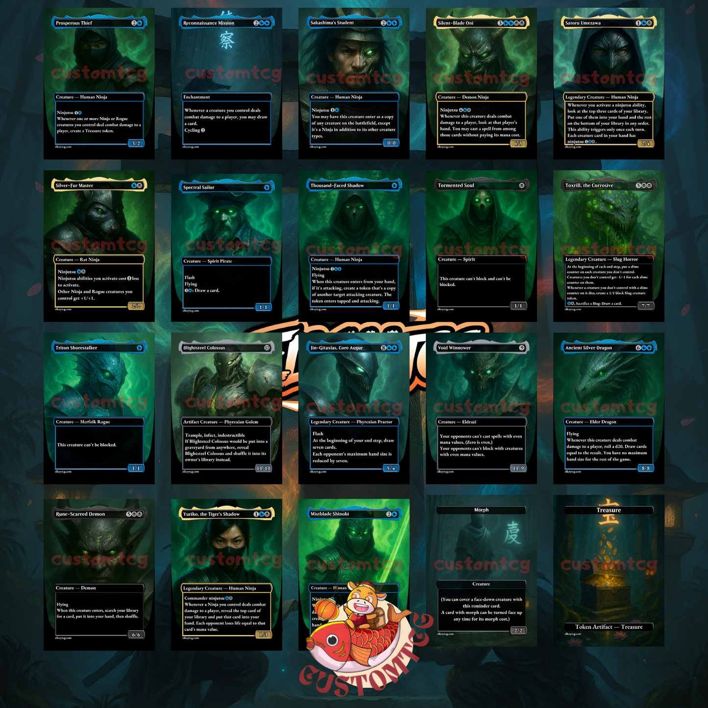 Satoru Umezawa Custom Deck
