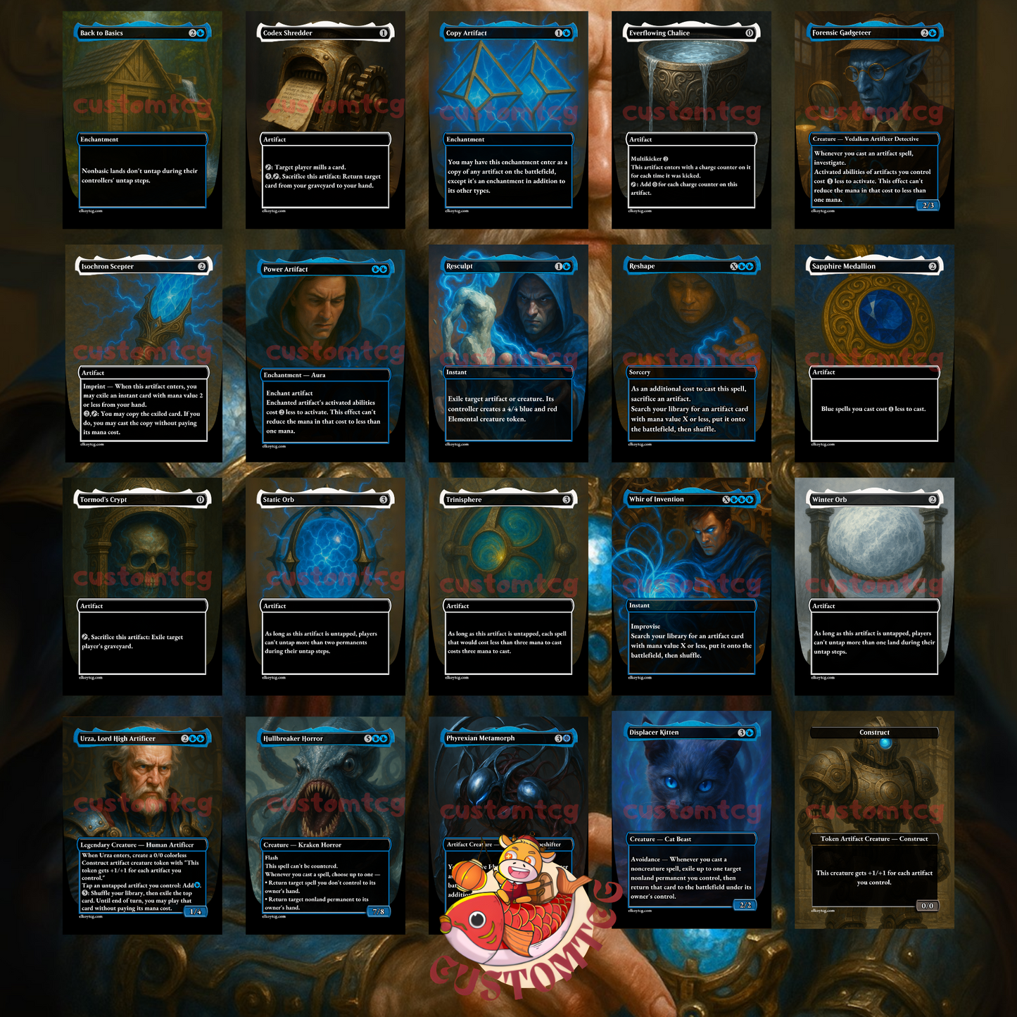 Urza, Lord High Artificer Custom Deck
