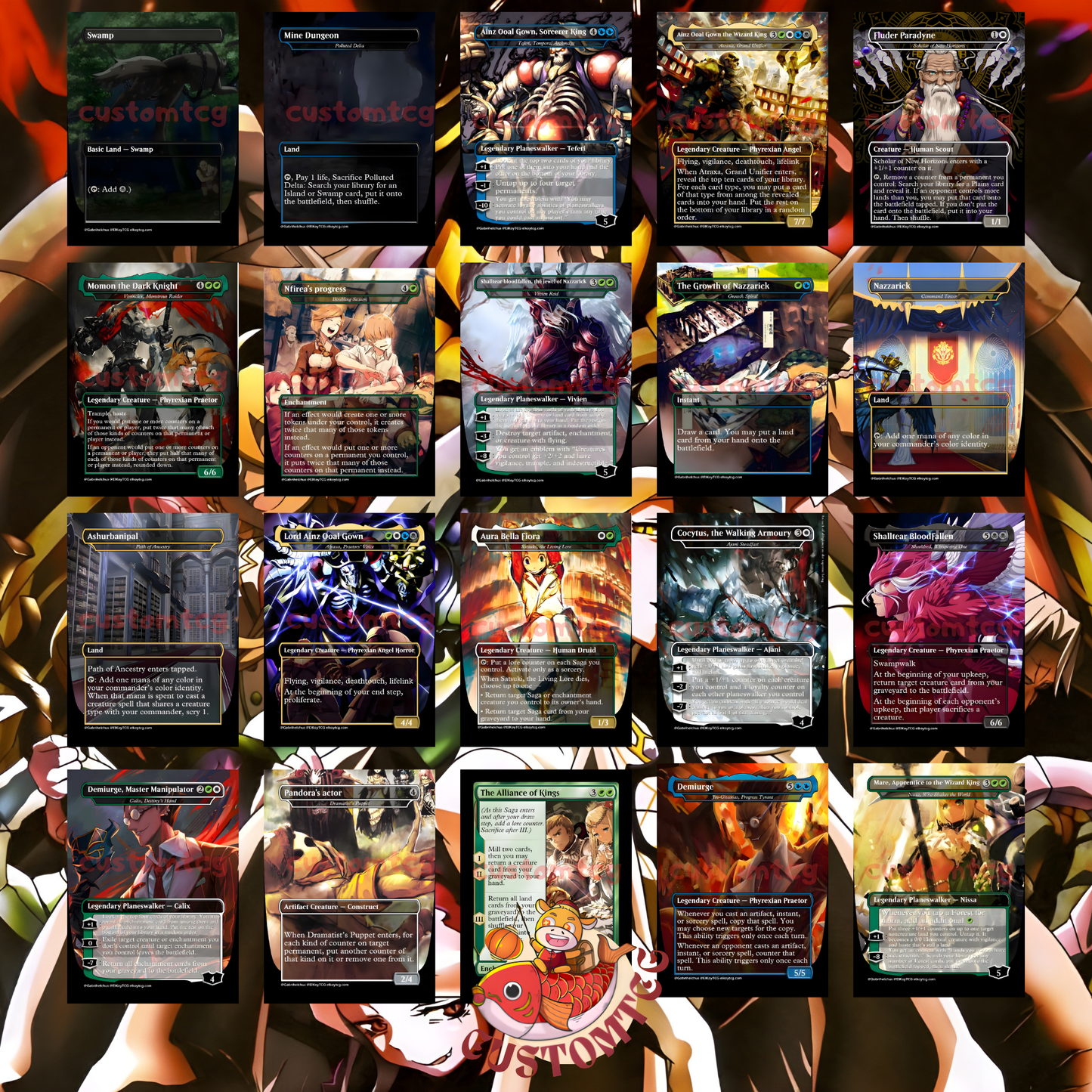 Overlord V2.0 Commander Deck