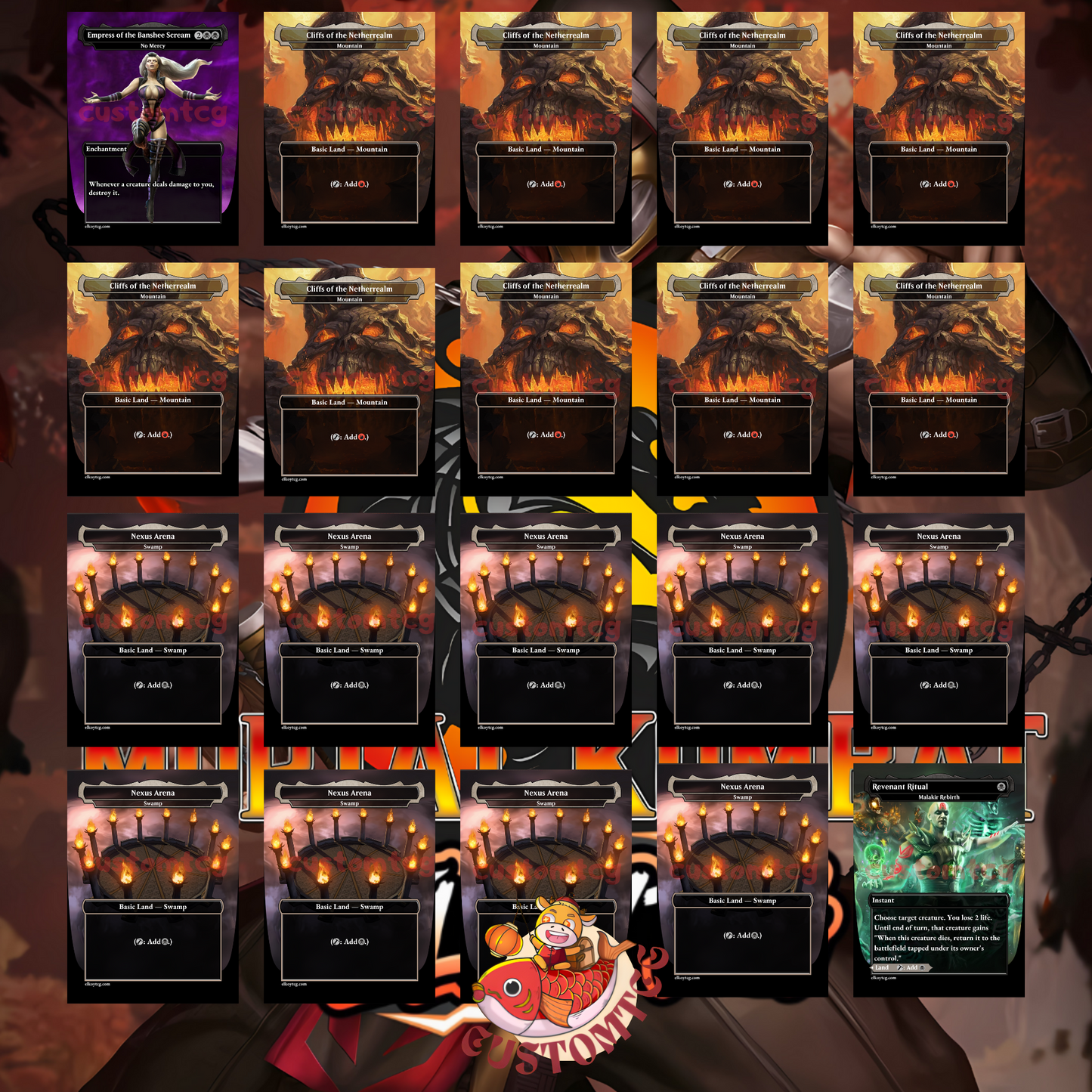 Mortal Kombat – Custom Deck