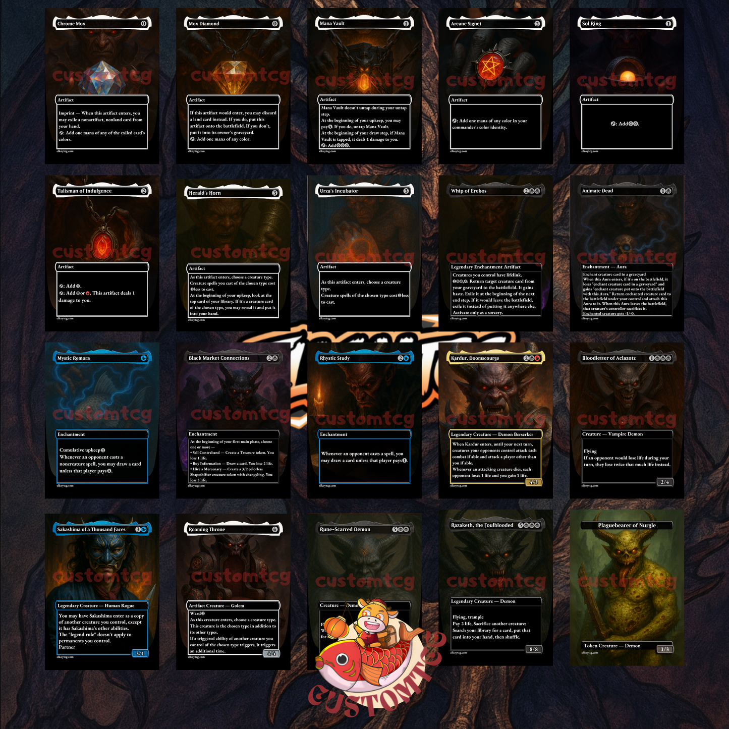 Be'lakor, the Dark Master Custom Deck