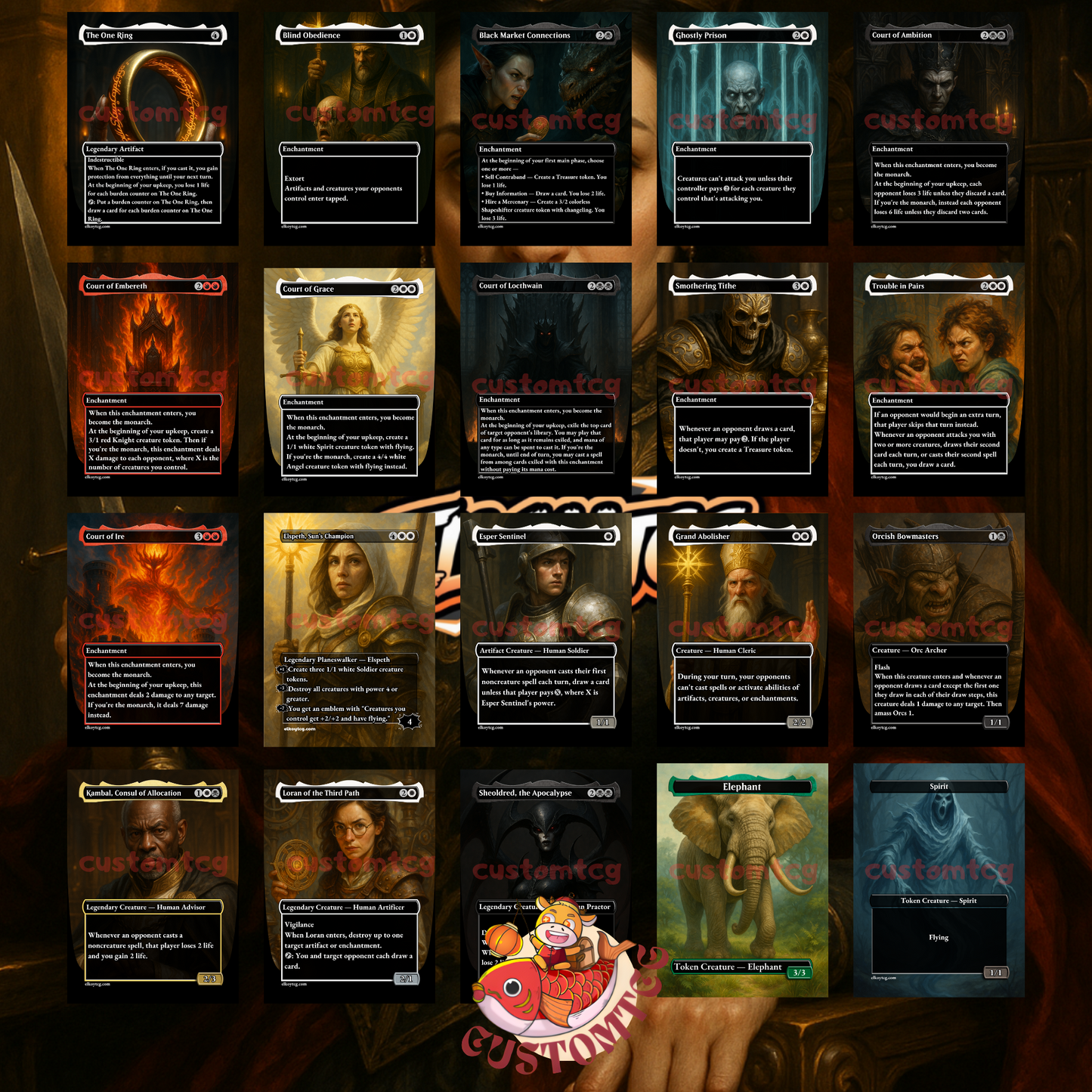 Queen Marchesa Custom Deck
