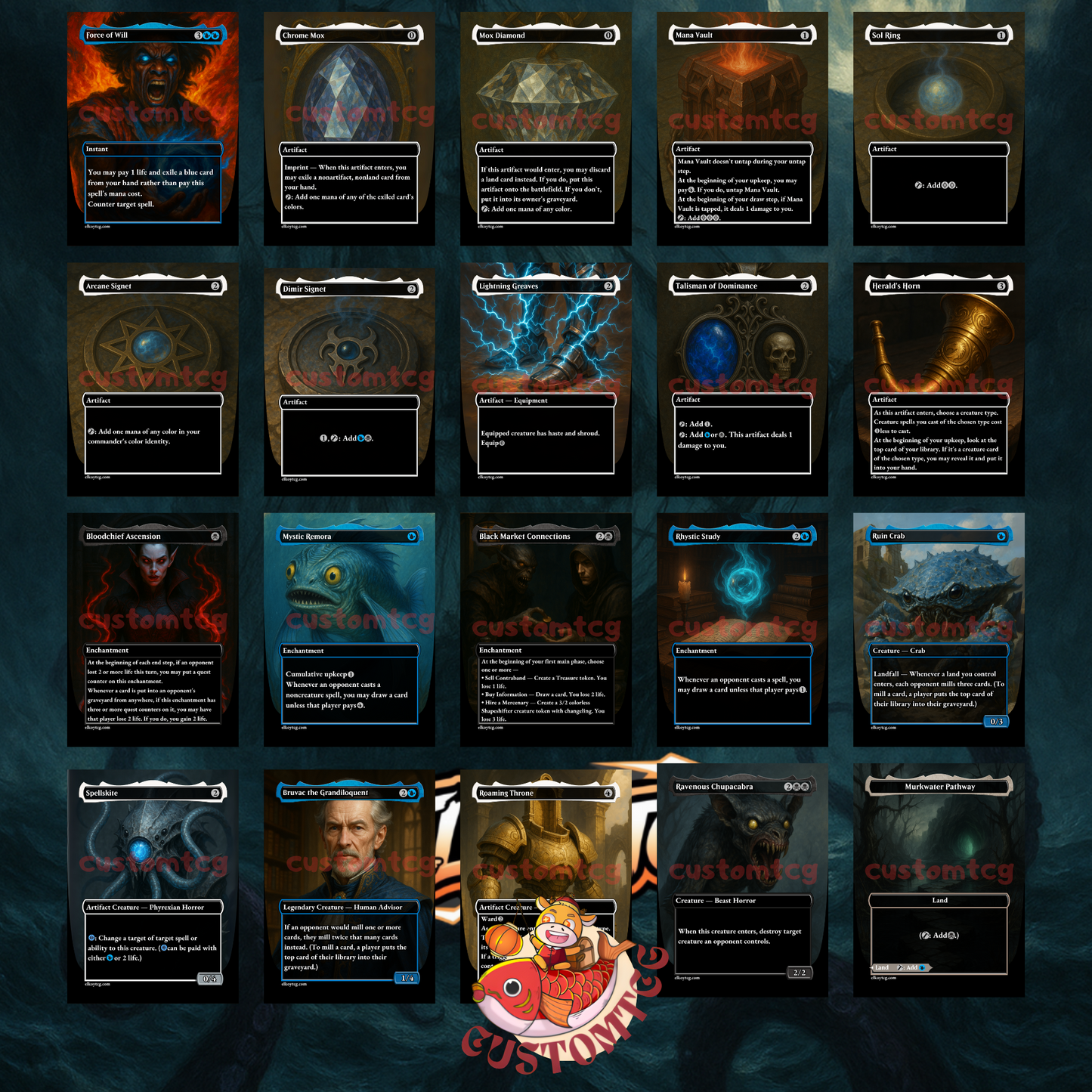 Captain N'ghathrod Custom Deck
