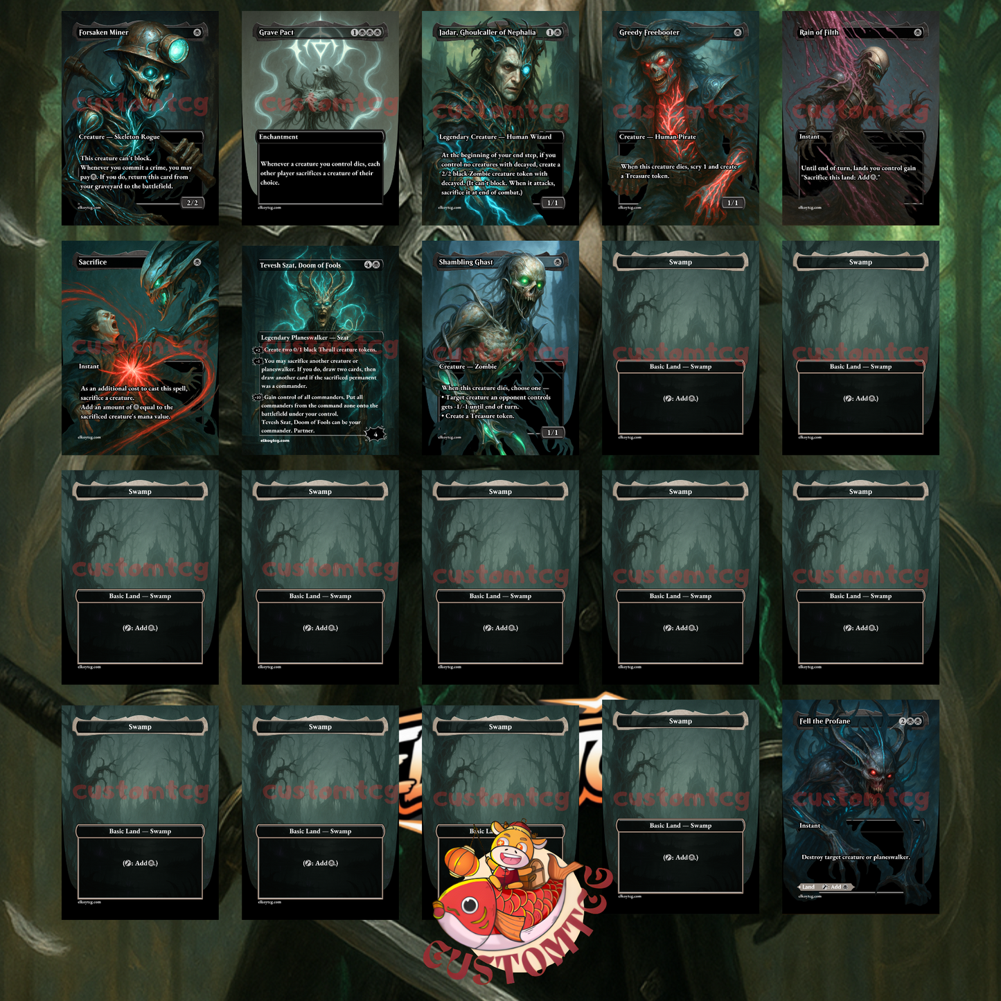 Sephiroth, Fabled SOLDIER Custom Deck