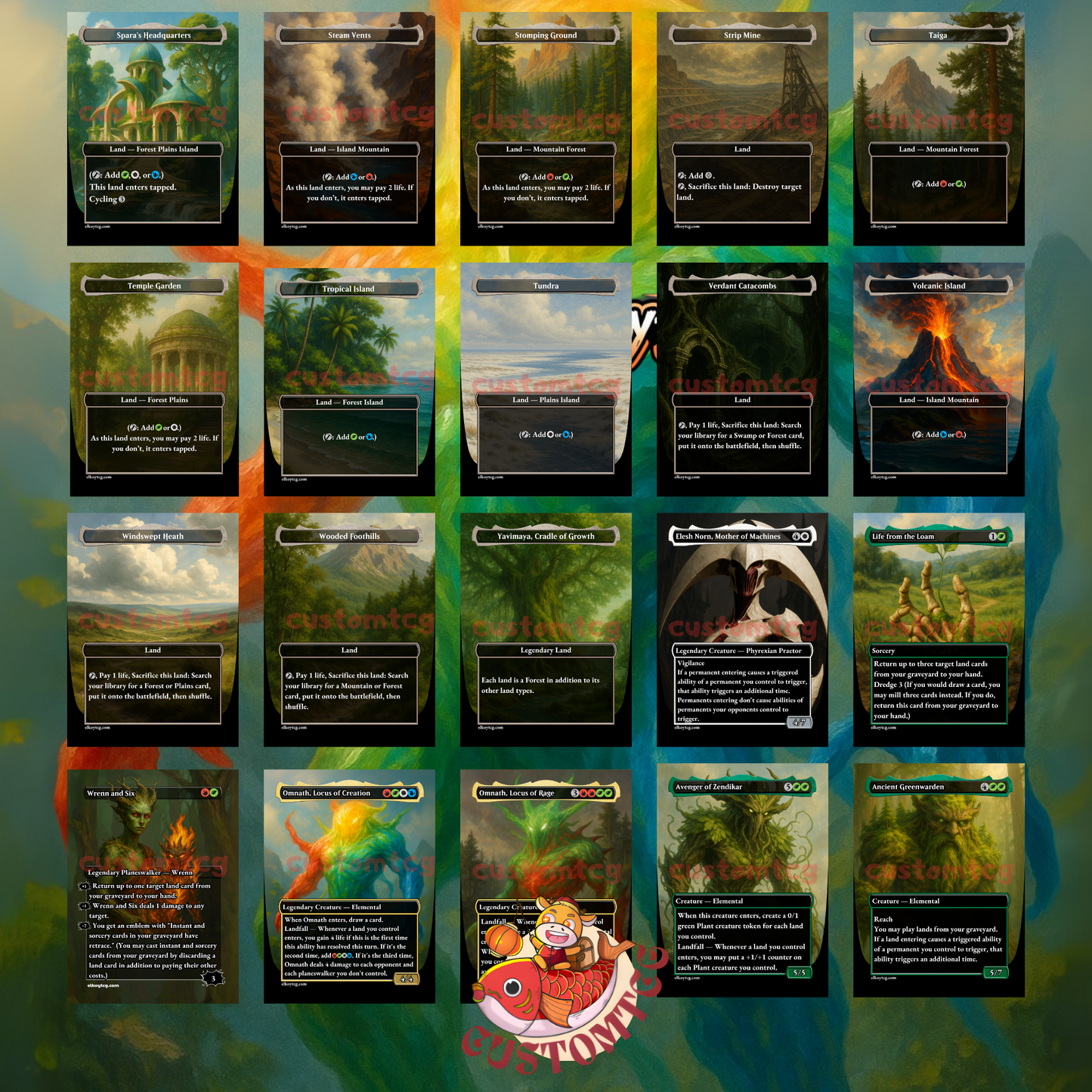 Omnath, Locus of Creation Custom Deck