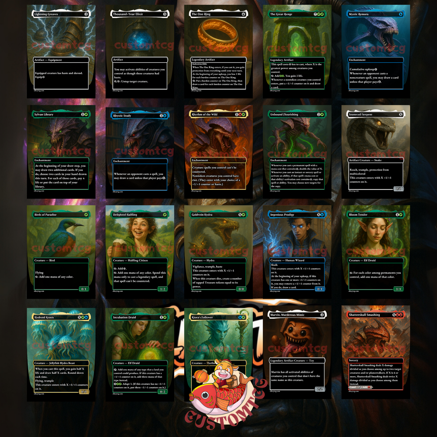 Magus Lucea Kane Custom Deck