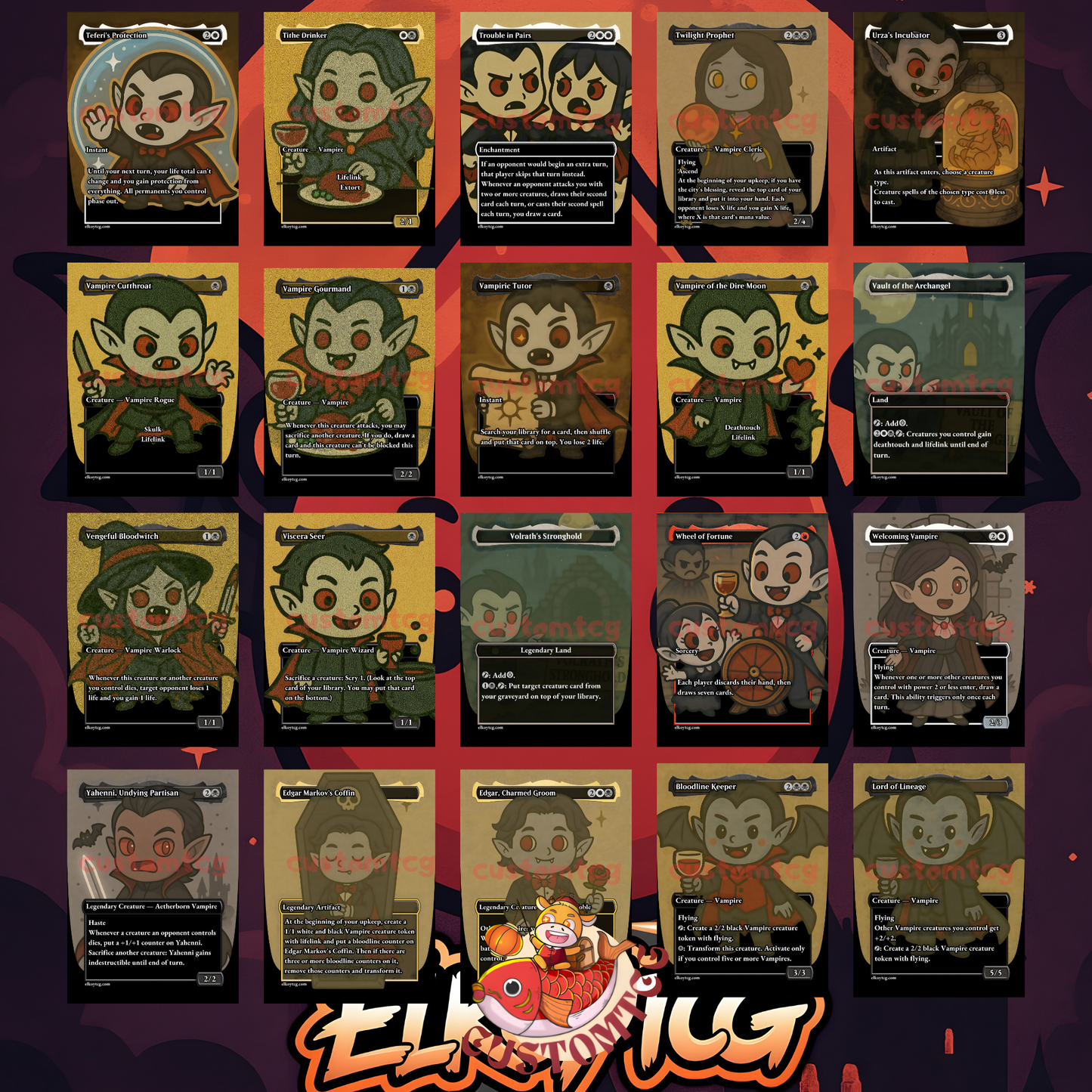 Chibi Vampires Commander Deck
