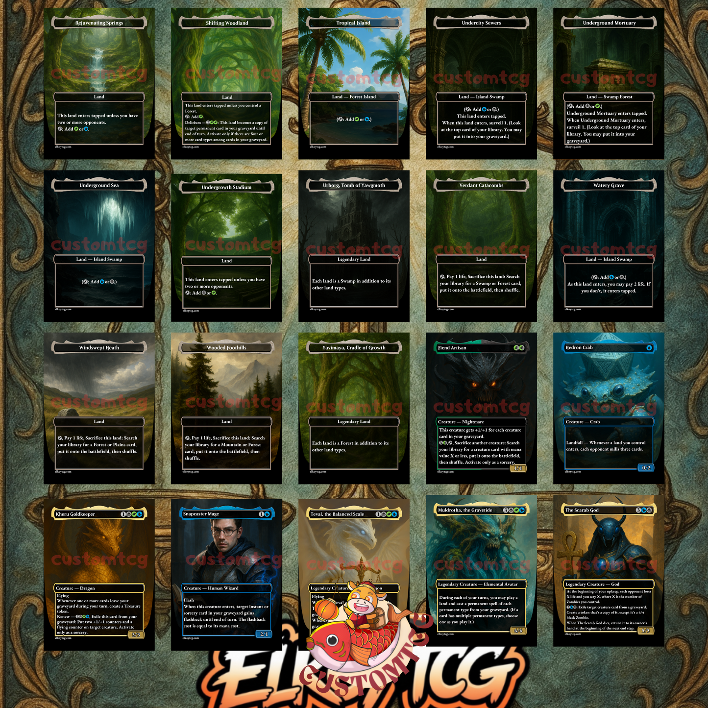 Teval, the Balanced Scale Custom Deck
