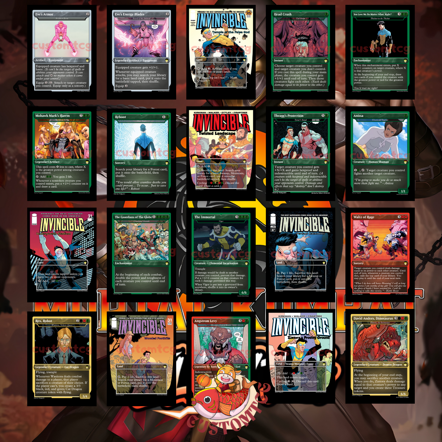 Invincible Commander Deck