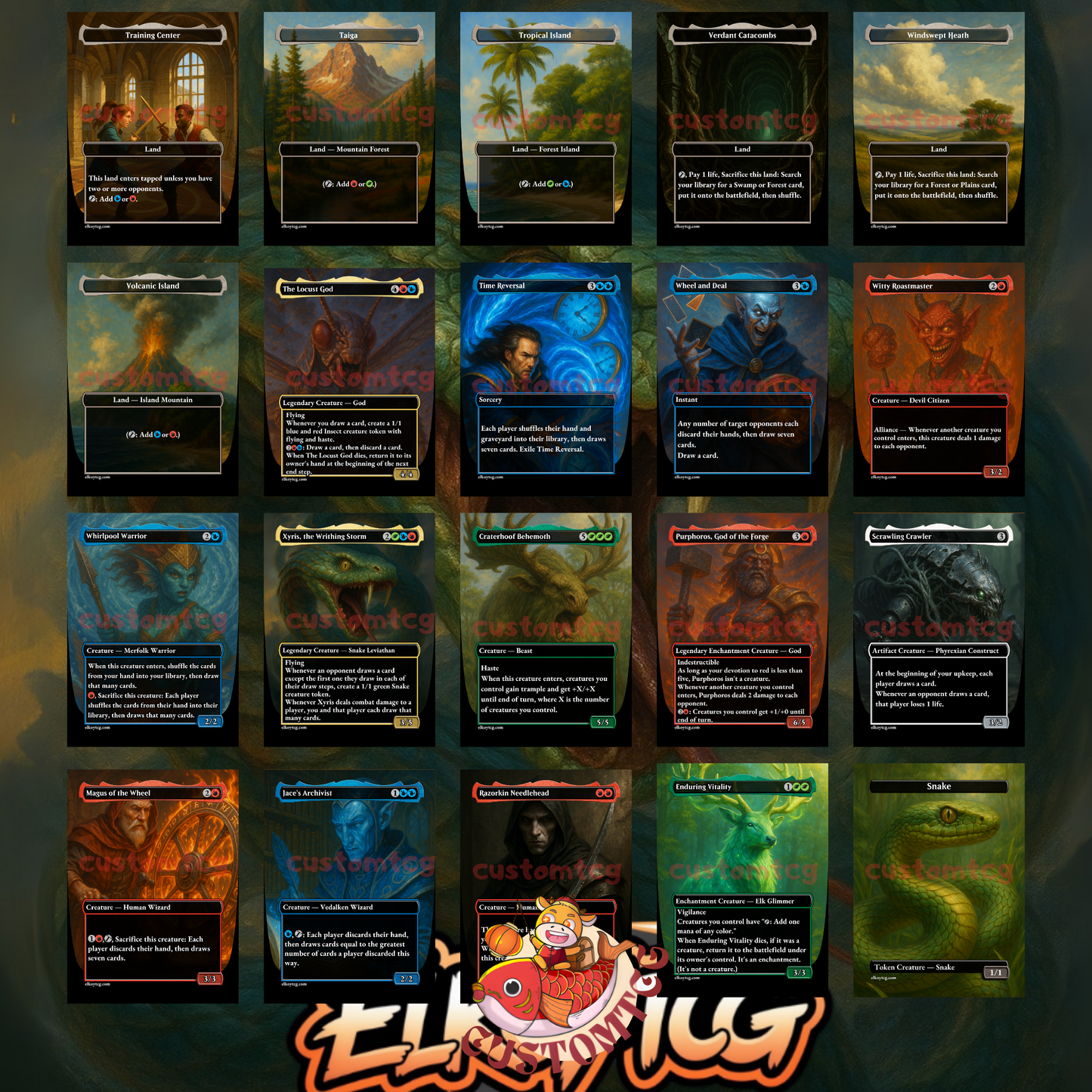 Xyris, the Writhing Storm Custom Deck