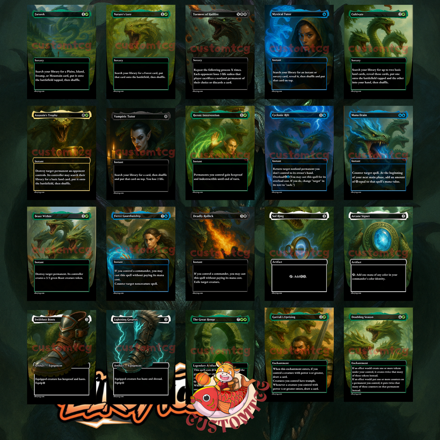 Zaxara, the Exemplary Custom Deck