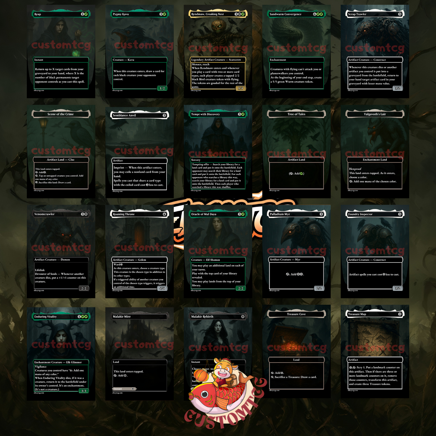 Redmaw – Custom Deck