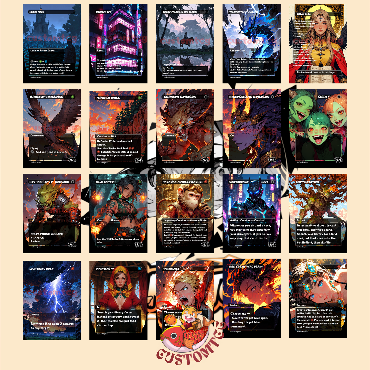Flubs Framebreak Commander Deck