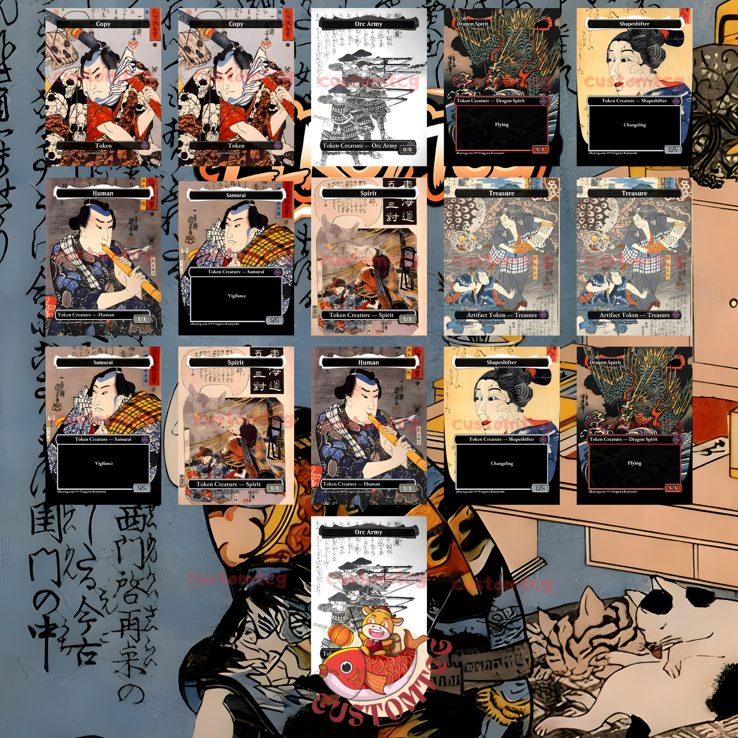 Samurai Custom Deck