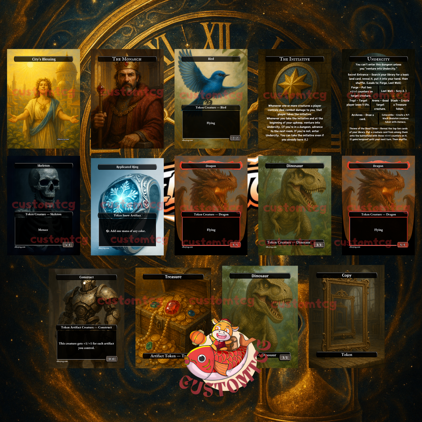 Obeka, Splitter of Seconds Custom Deck