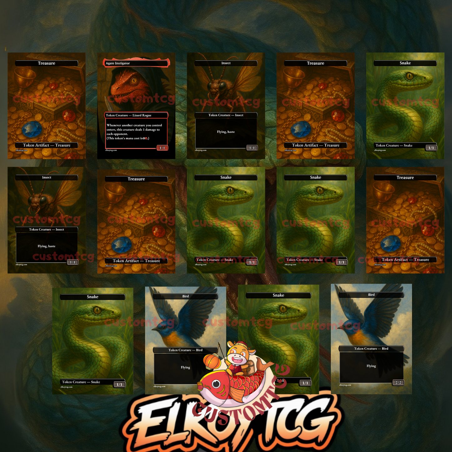 Xyris, the Writhing Storm Custom Deck