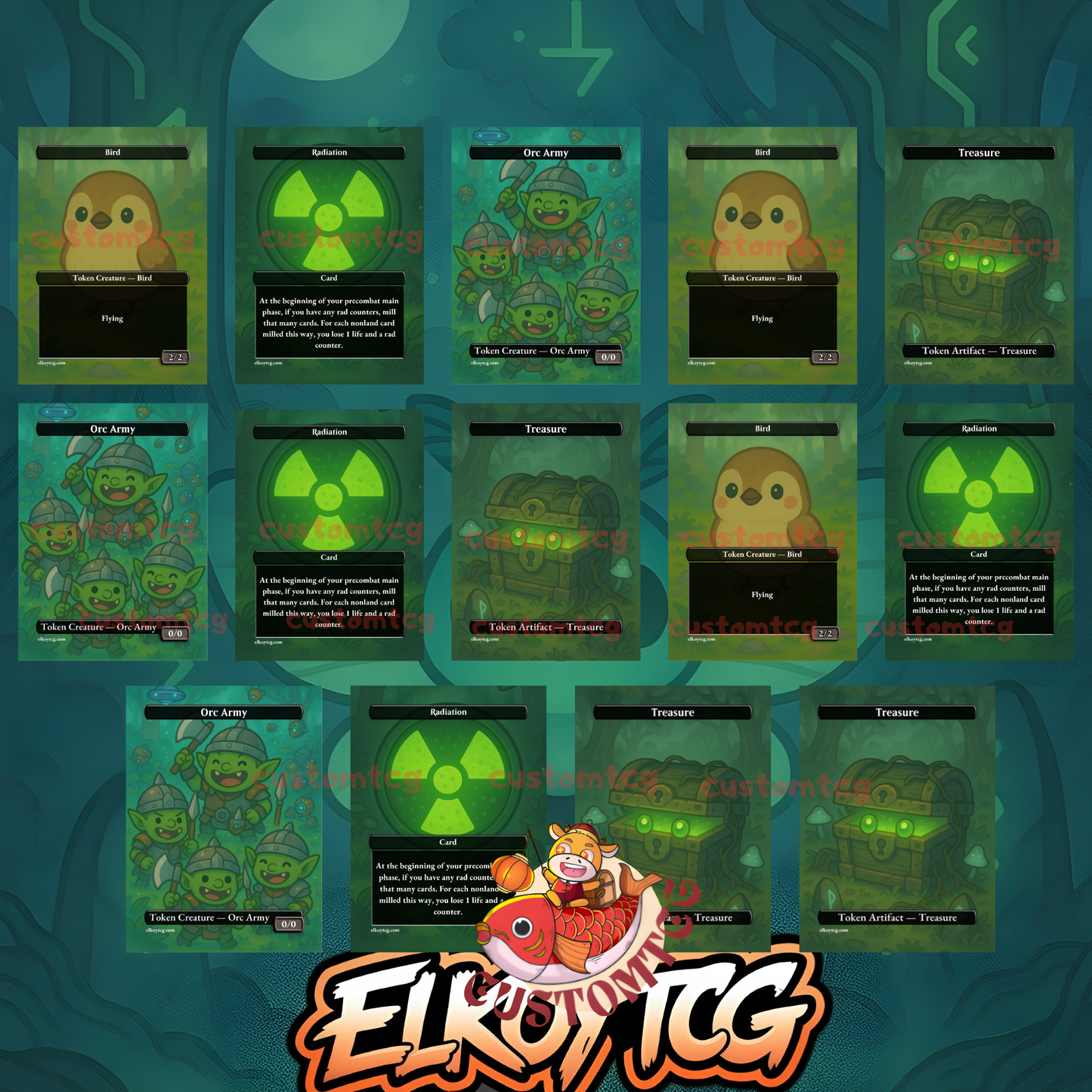 The Wise Mothman Custom Deck
