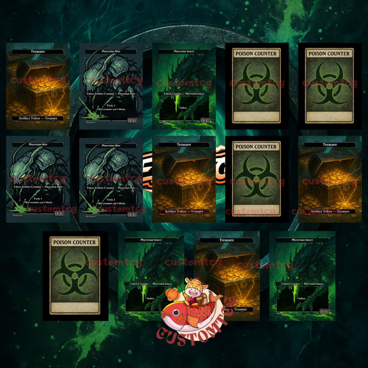 Infect Commander Deck
