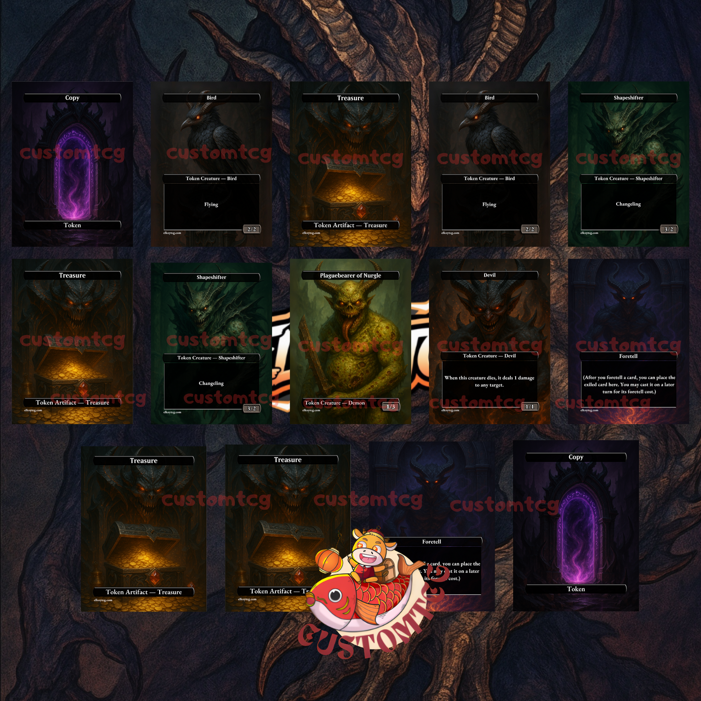 Be'lakor, the Dark Master Custom Deck
