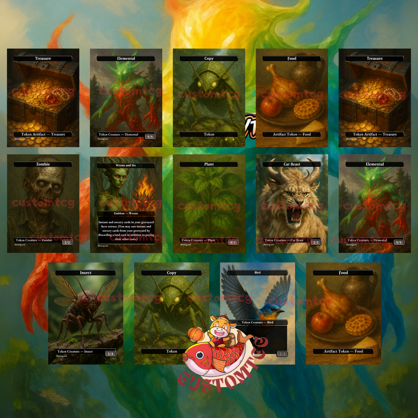 Omnath, Locus of Creation Custom Deck