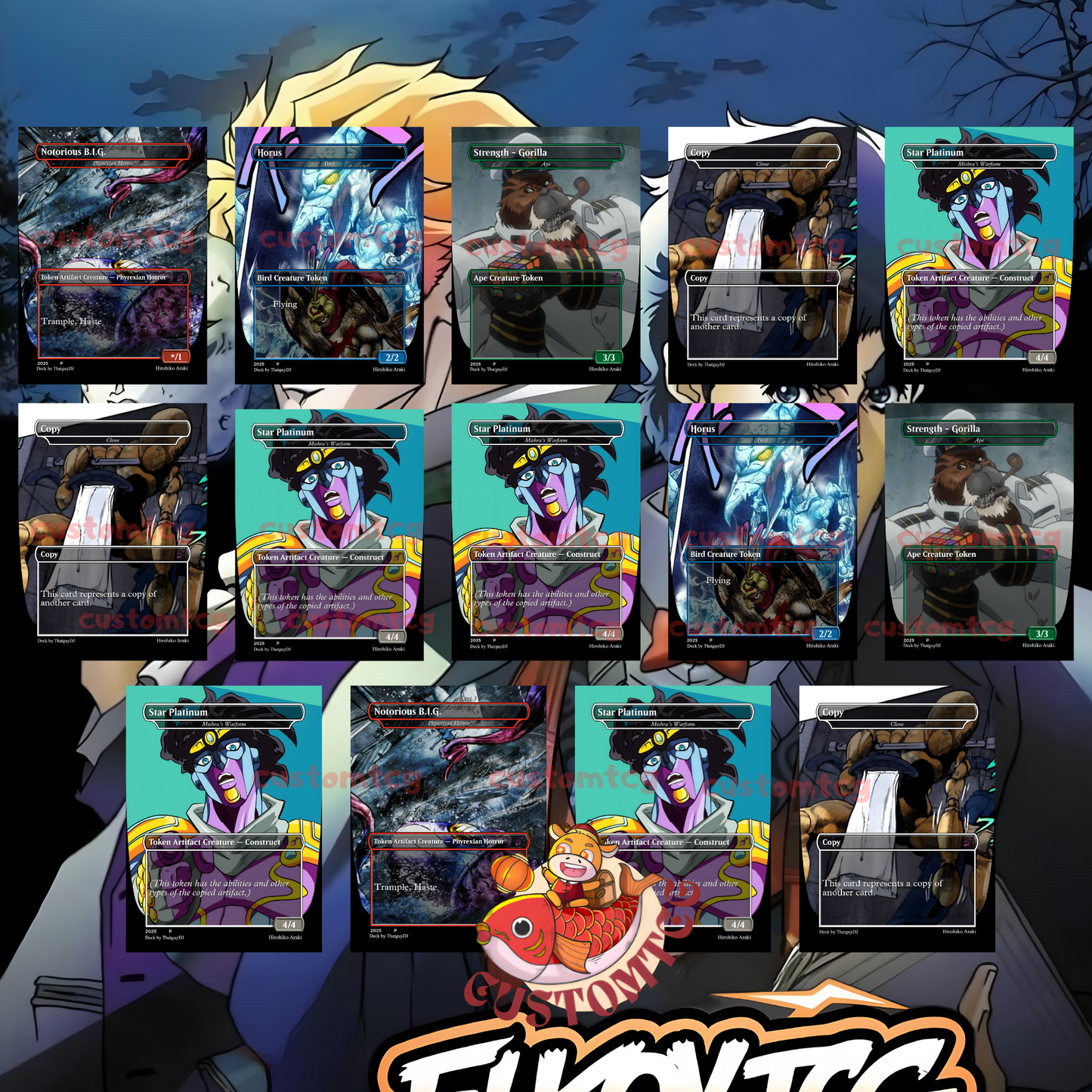 JoJo’s Bizarre Commander Deck