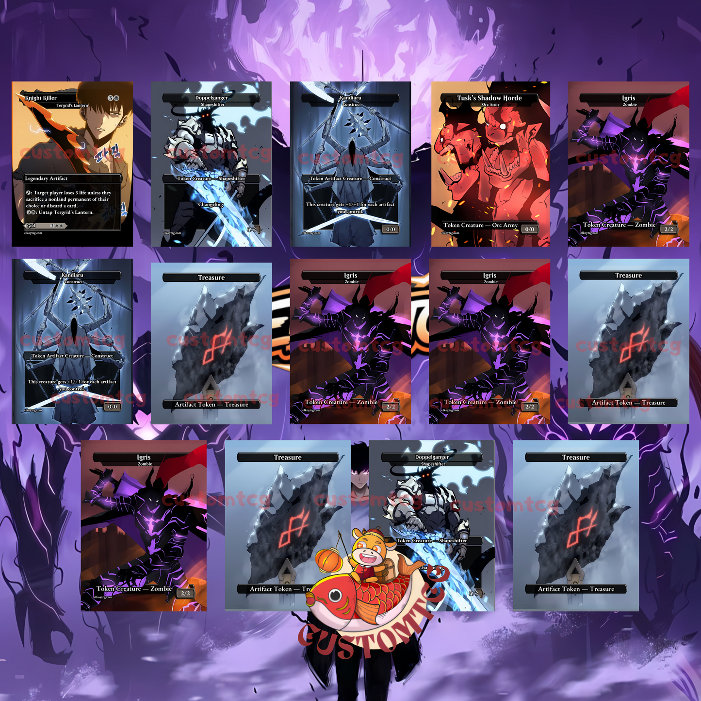 Solo Leveling Custom Deck