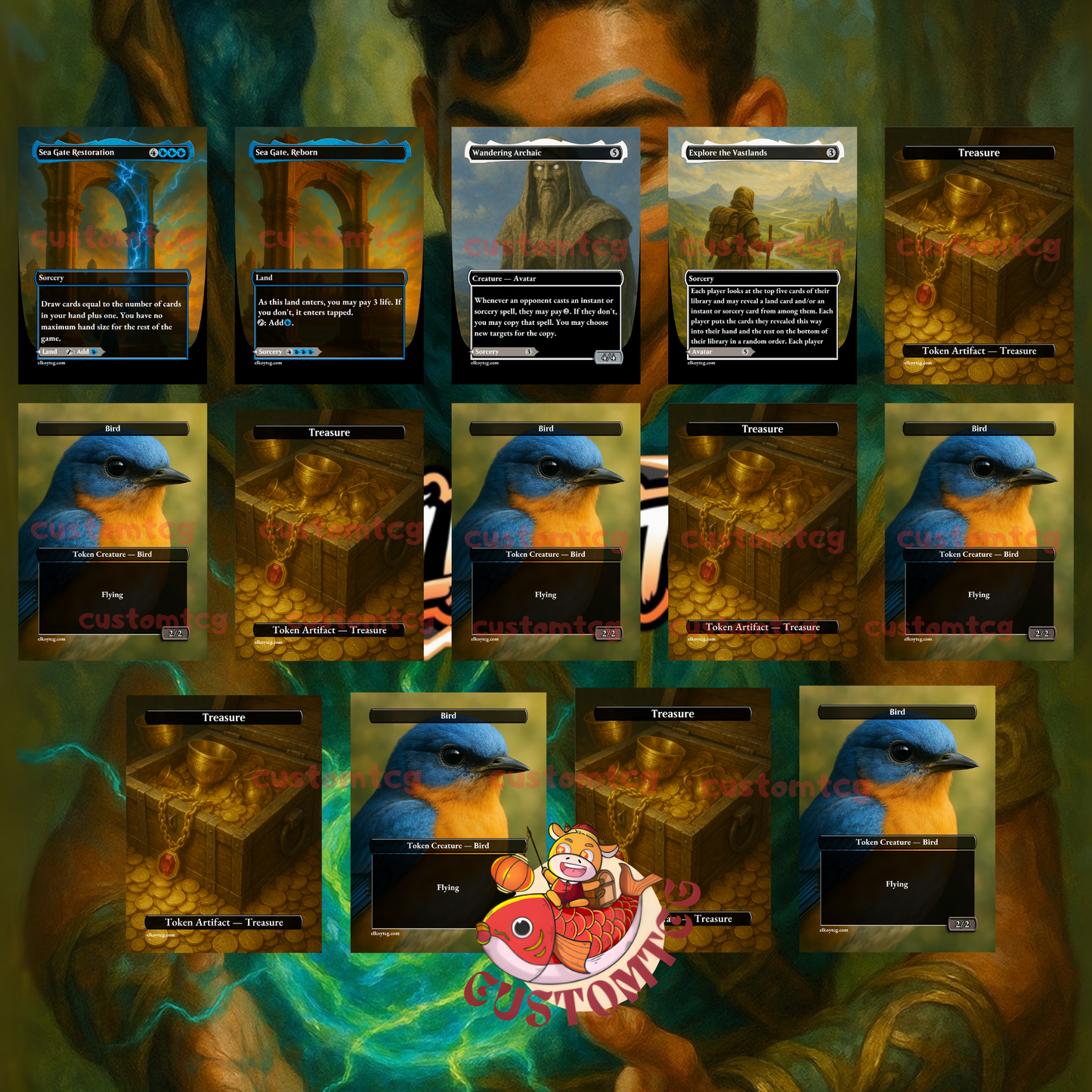 Kinnan, Bonder Prodigy Custom Deck