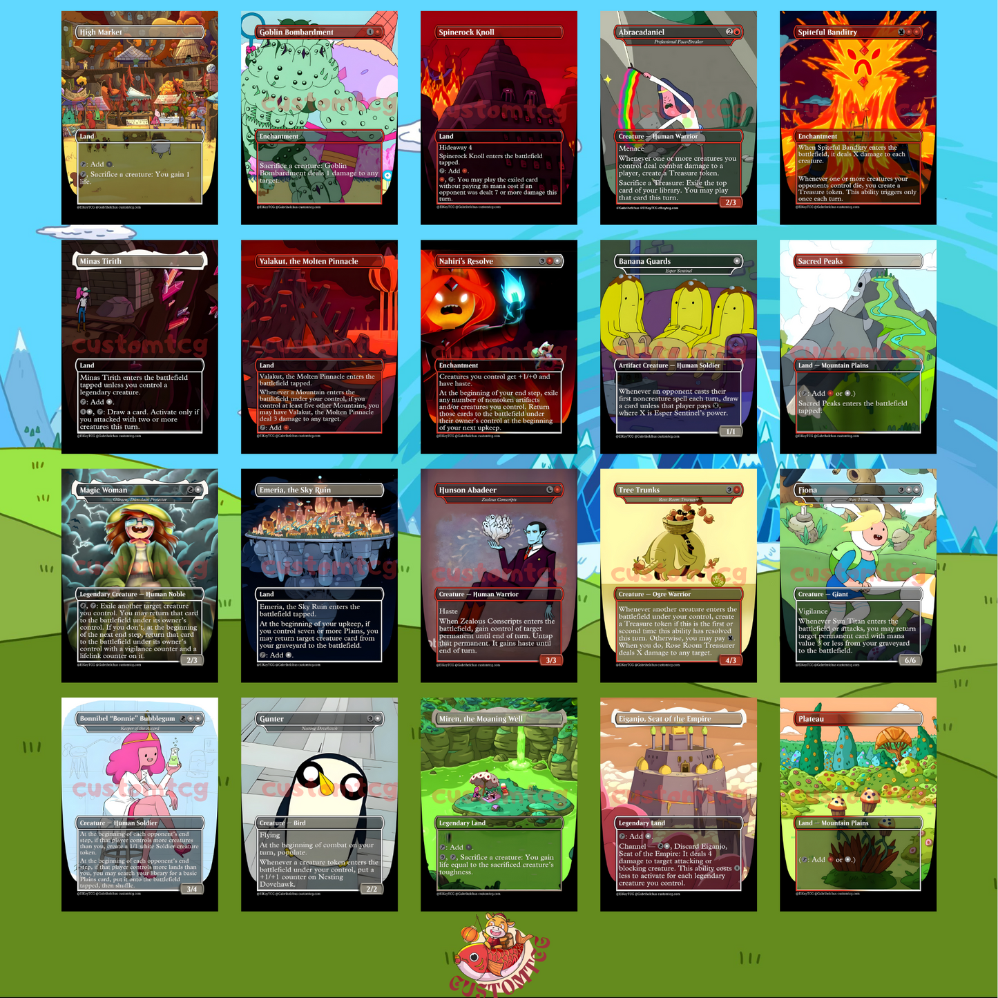 Adventure Time Commander Deck