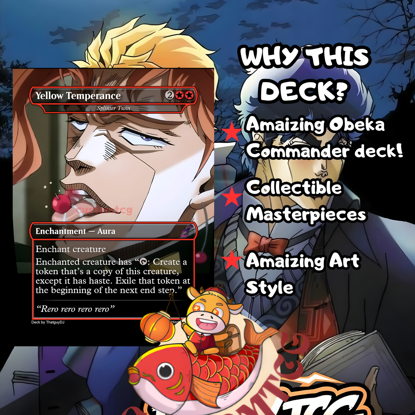 JoJo’s Bizarre Commander Deck