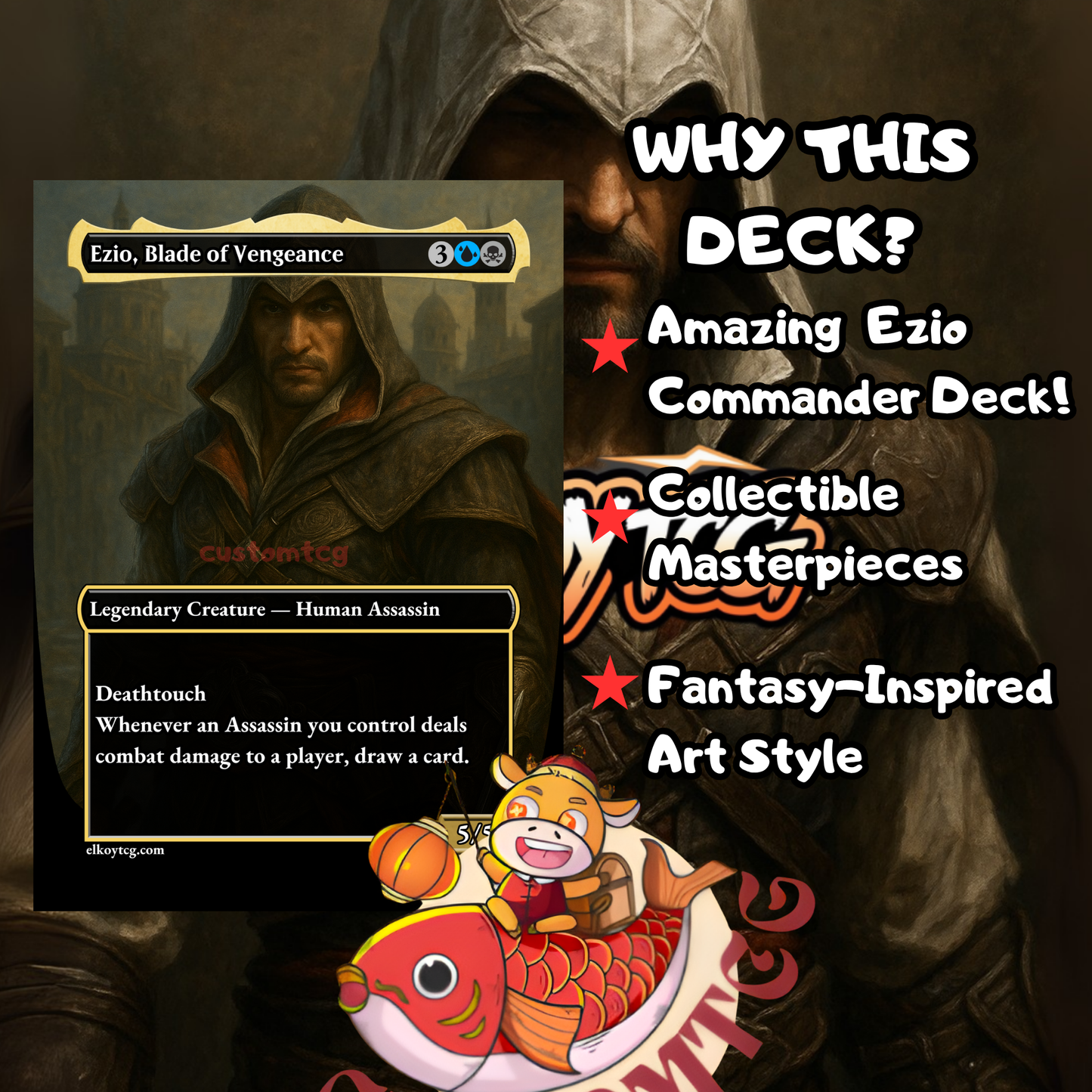 Ezio Auditore da Firenze Custom Deck