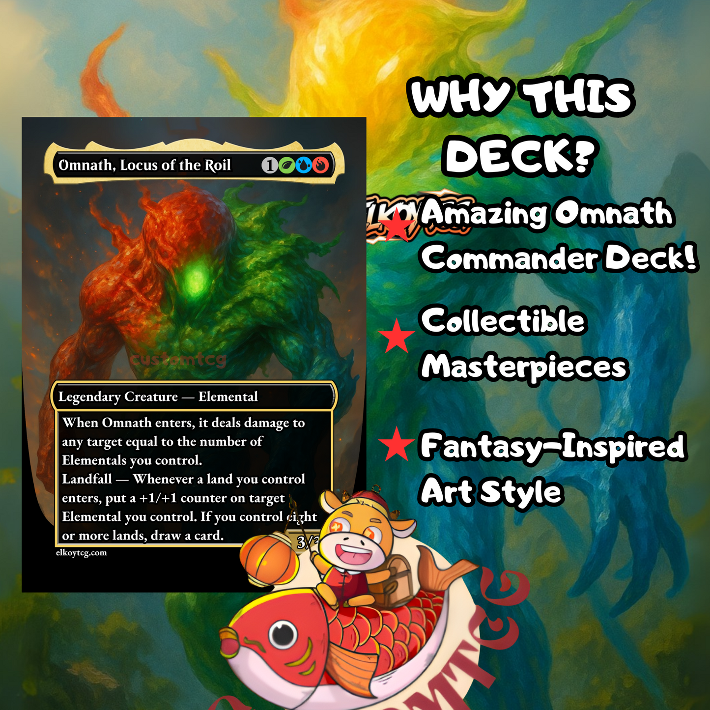 Omnath, Locus of Creation Custom Deck
